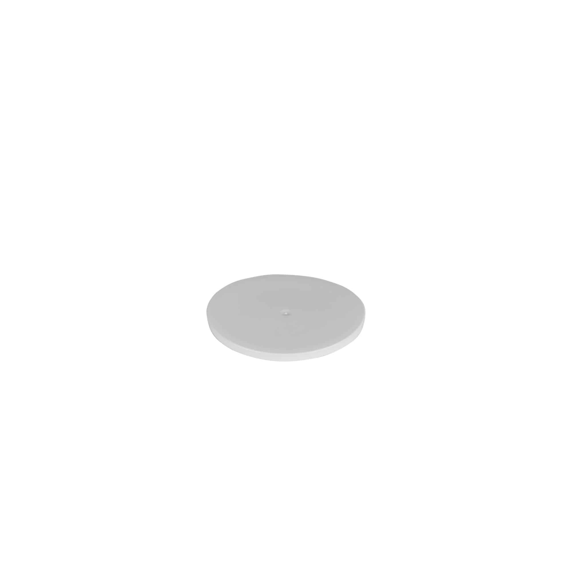 Couvertures pour 50 ml 'Bianca', plastique PP, blanc