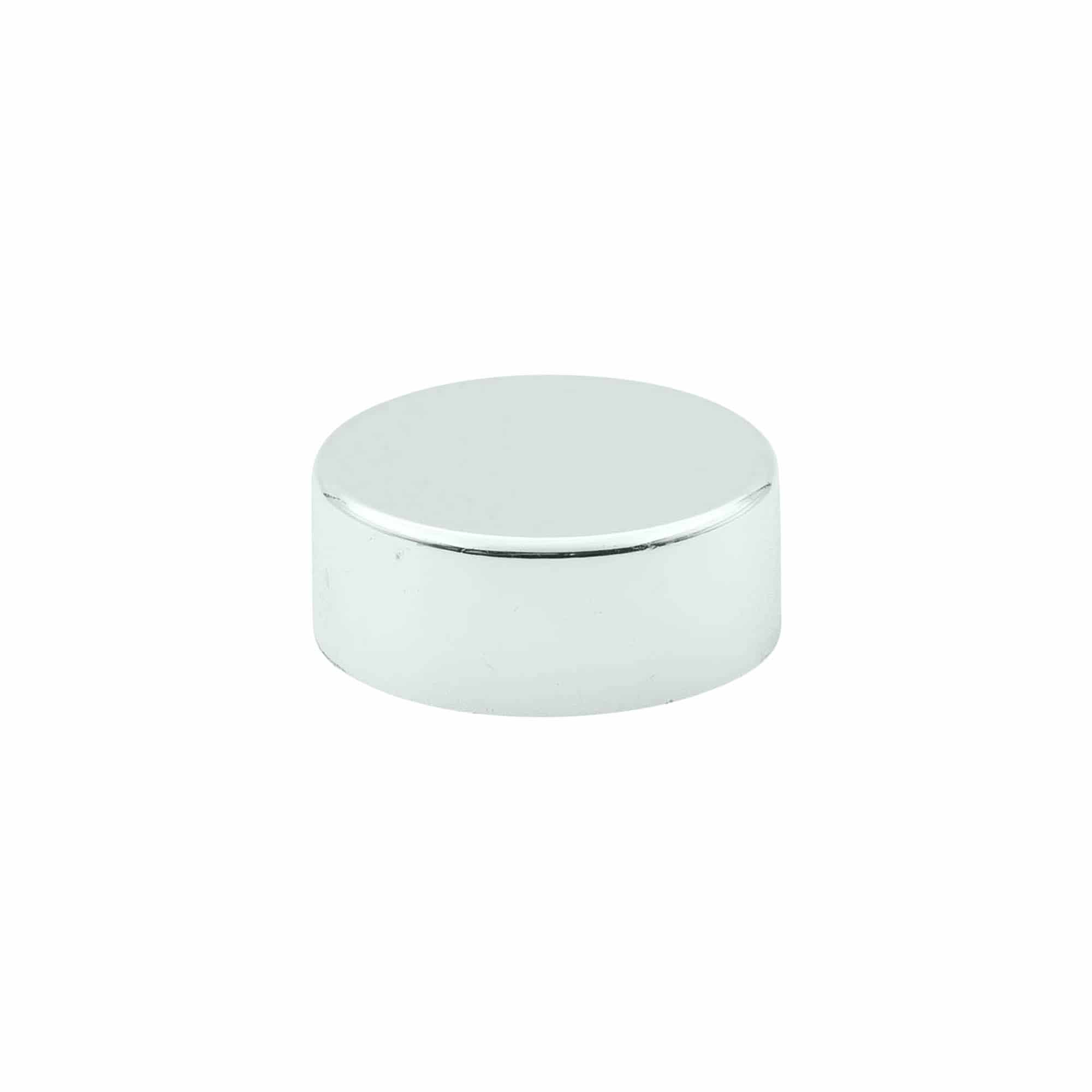 Bouchon à vis, plastique ABS, argenté, pour ouverture : GPI 33/400
