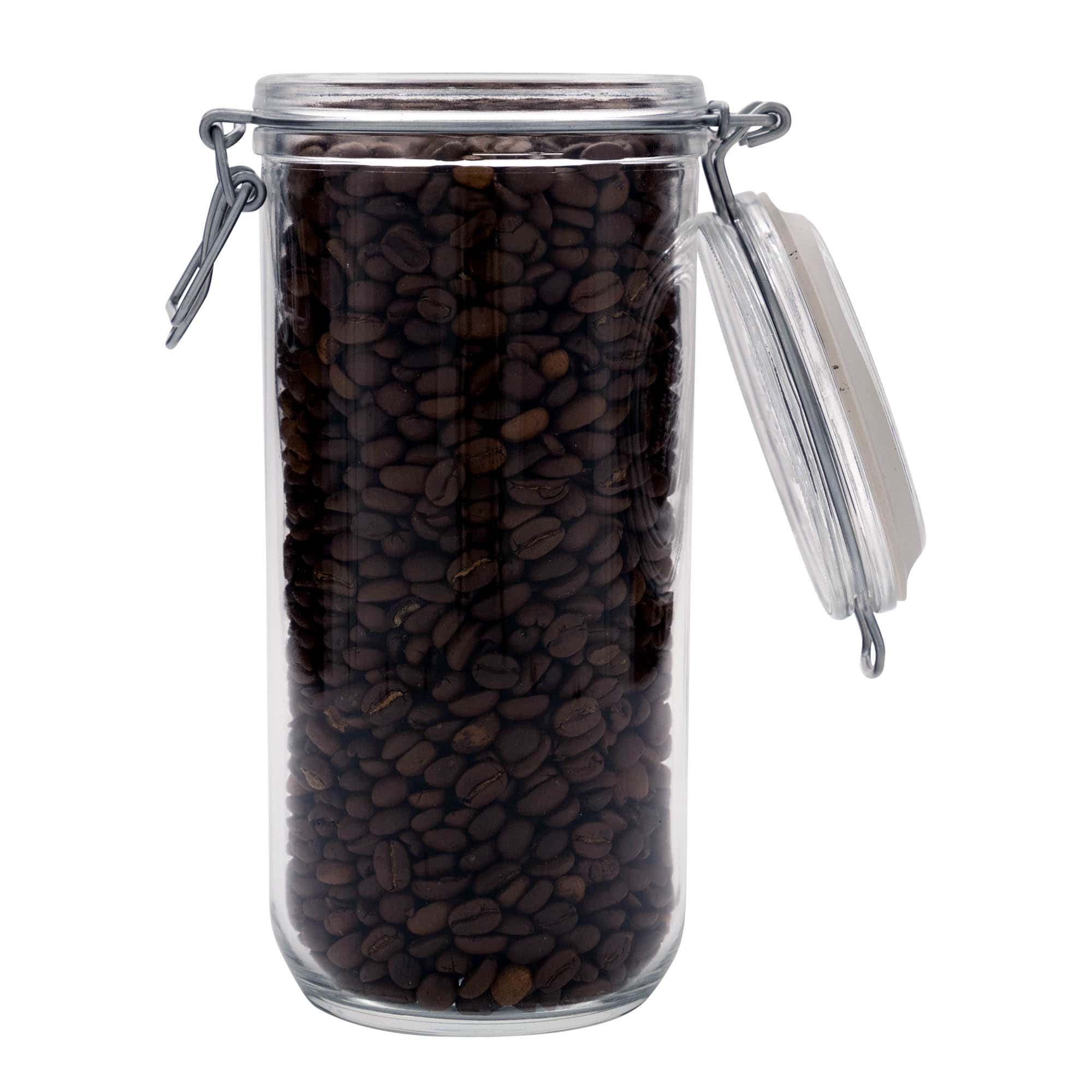 Bocal à fermeture à levier 'Fido' 1 000 ml, ouverture : fermeture à levier métallique Bocal à fermeture à levier 'Fido' 1 000 ml, ouverture : fermeture à levier métallique