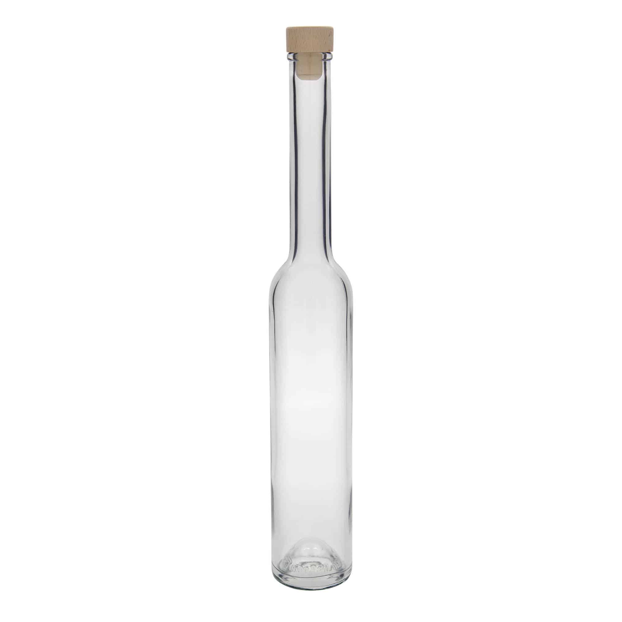 Bouteille en verre 350 ml « Platina », ouverture : bouchon en liège