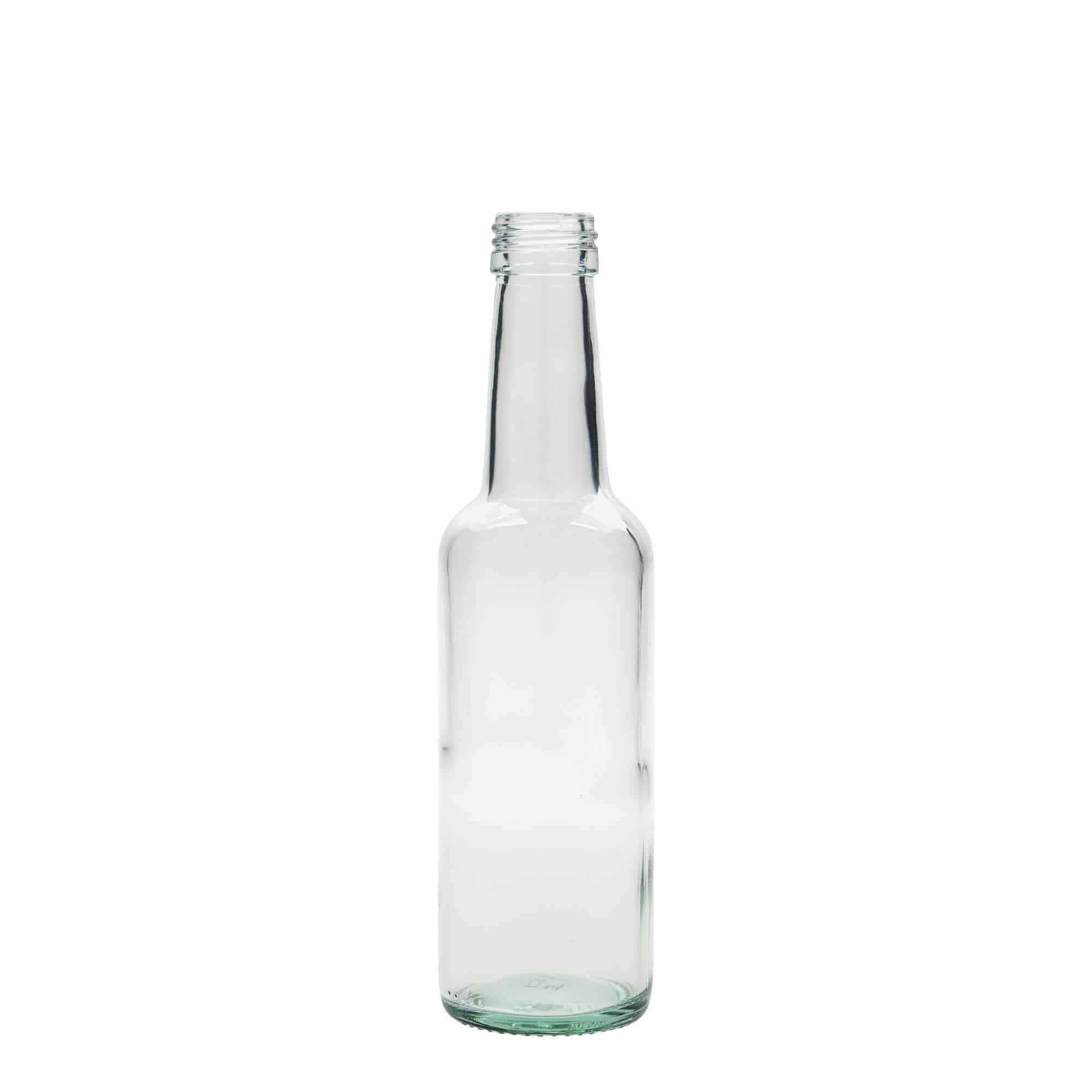Bouteille en verre col droit 250 ml, bouchage: PP 28 Bouteille en verre col droit 250 ml, bouchage: PP 28