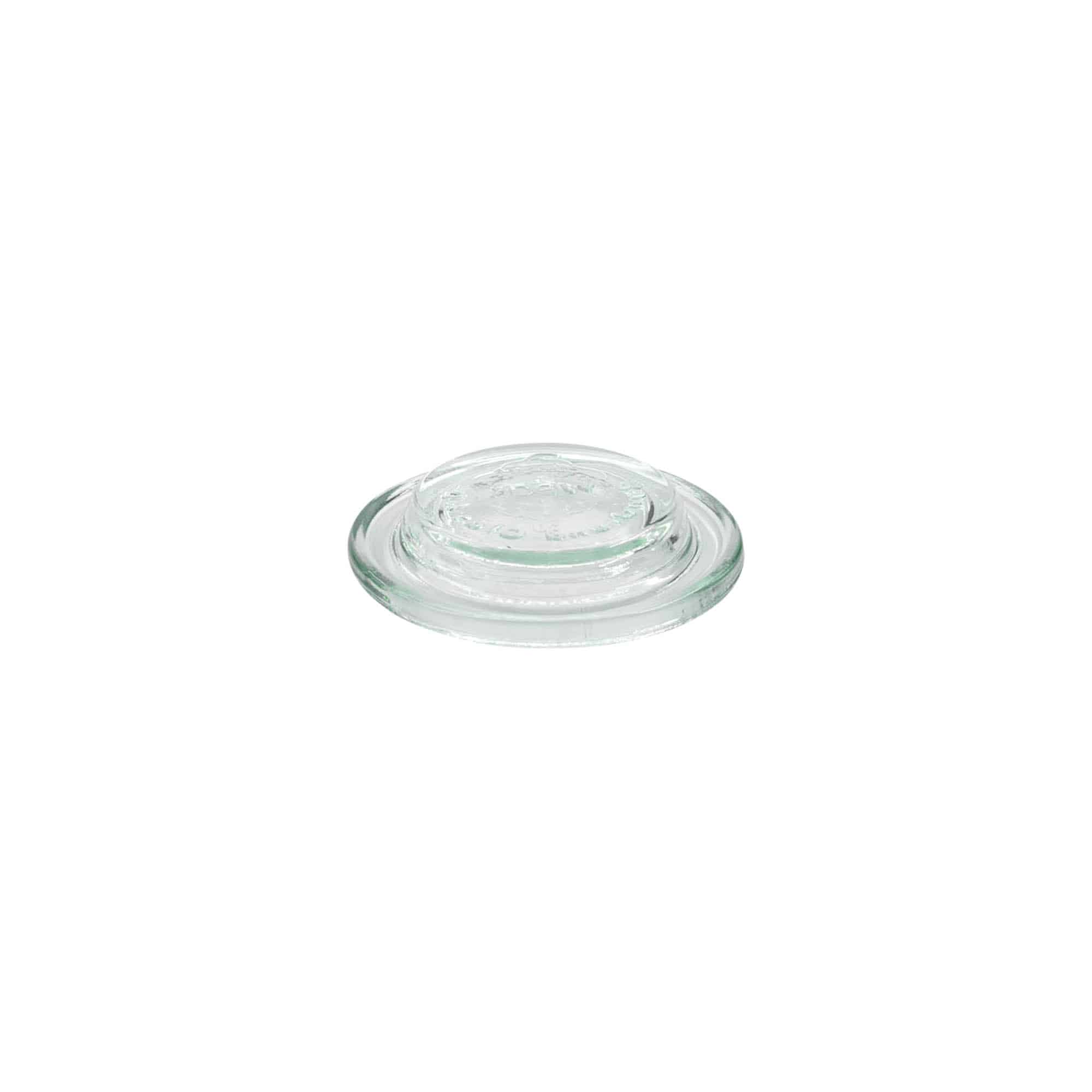 Couvercle en verre WECK à bord rond, pour ouverture : RR40
