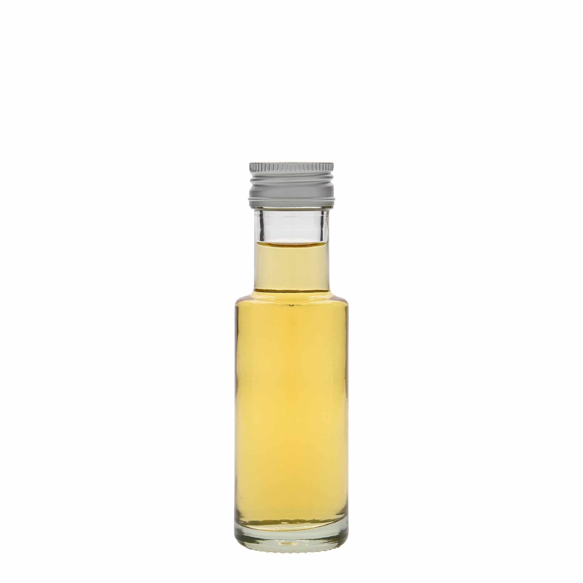 Flacon en verre 100 ml « Dorica », ouverture : PP 31,5