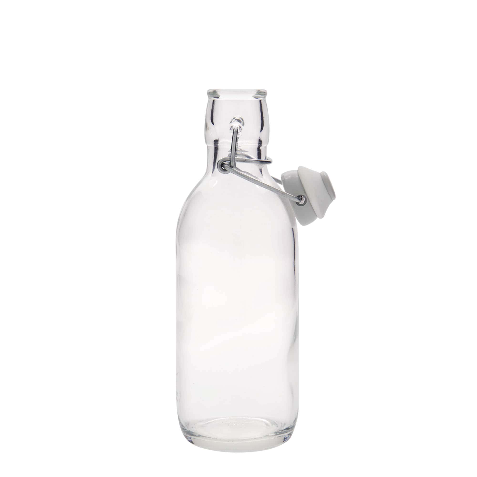 Bouteille en verre 500 ml « Emilia », ouverture : bouchon à levier