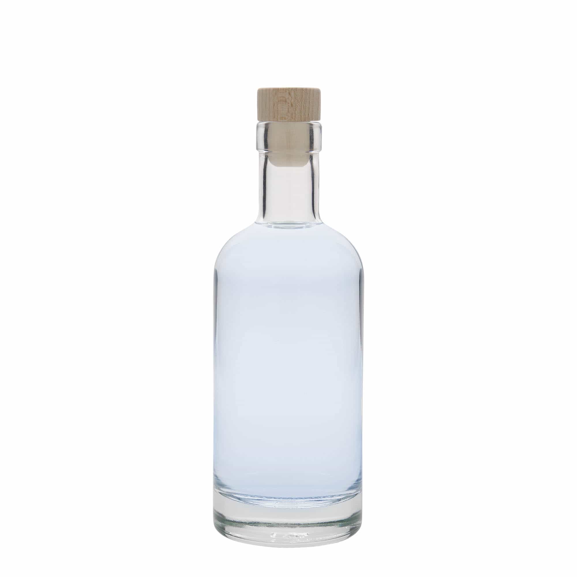Bouteille en verre 350 ml 'Linea Uno', ouverture : bouchon en liège