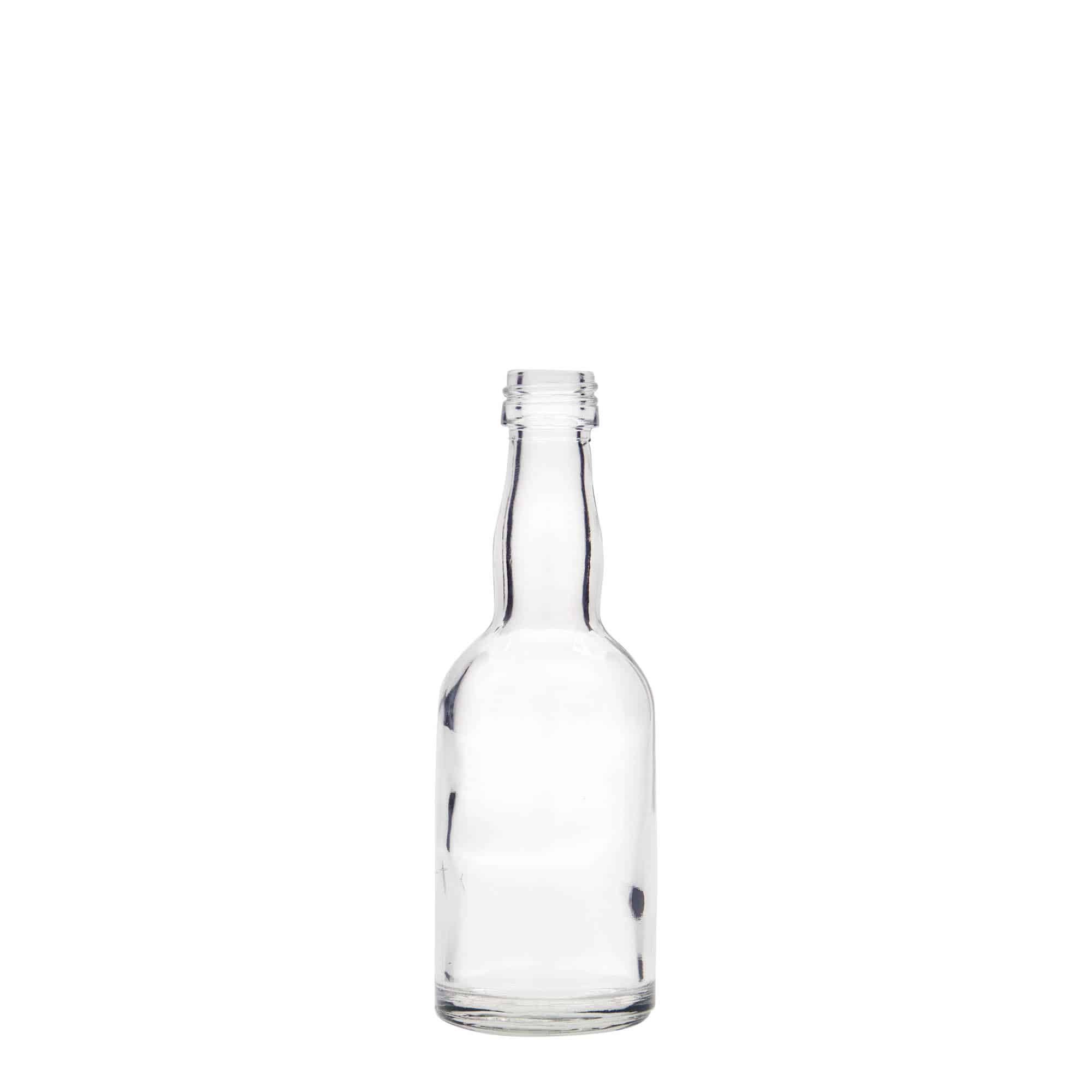 Flacon en verre 50 ml « Proba », ouverture : PP 18