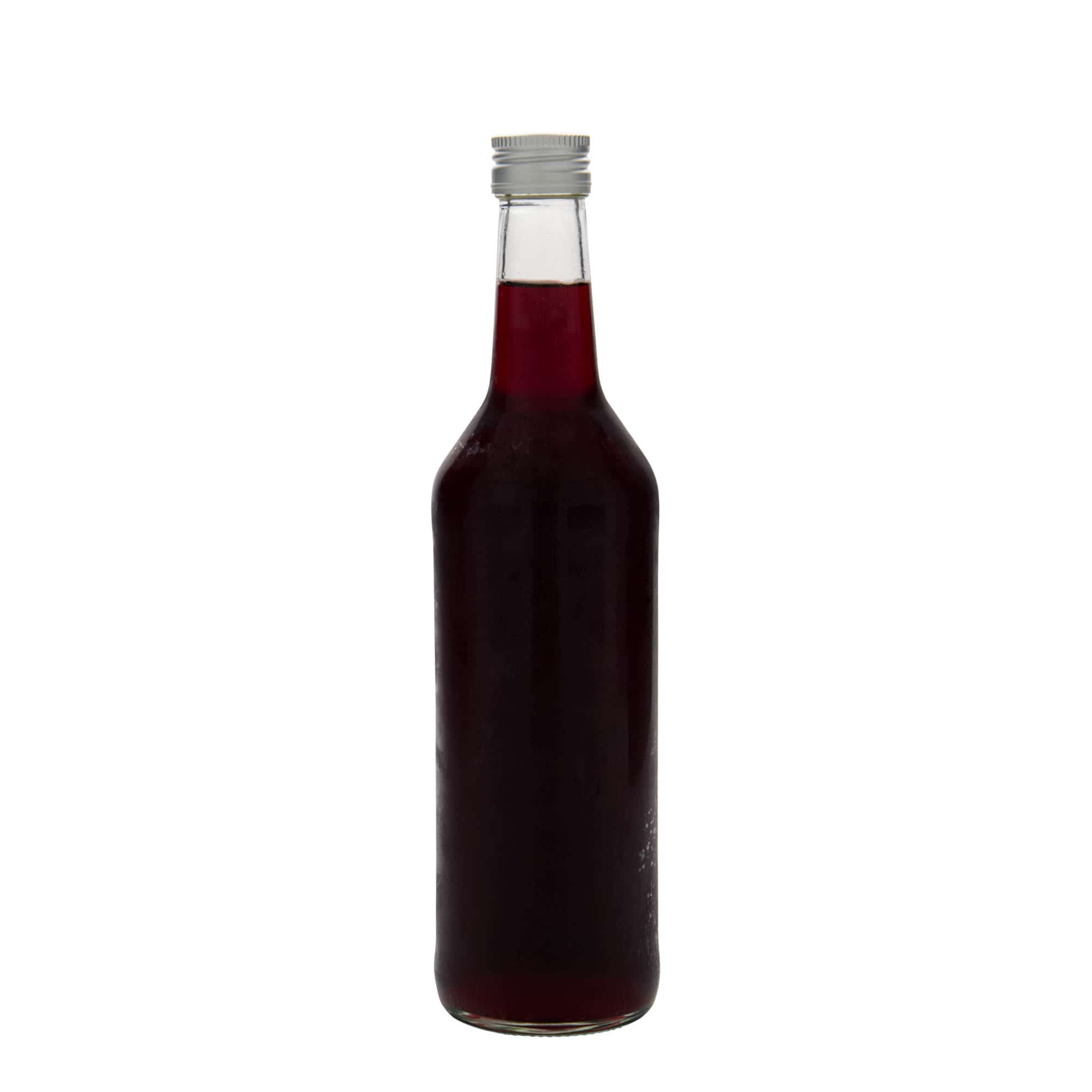 Bouteille en verre 500 ml à col droit, ouverture : PP 28