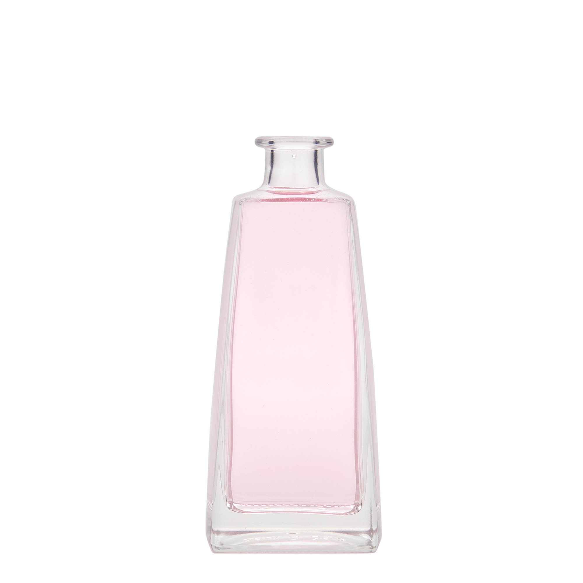 Bouteille en verre 350 ml 'Timmy', rectangulaire, ouverture : bouchon en liège