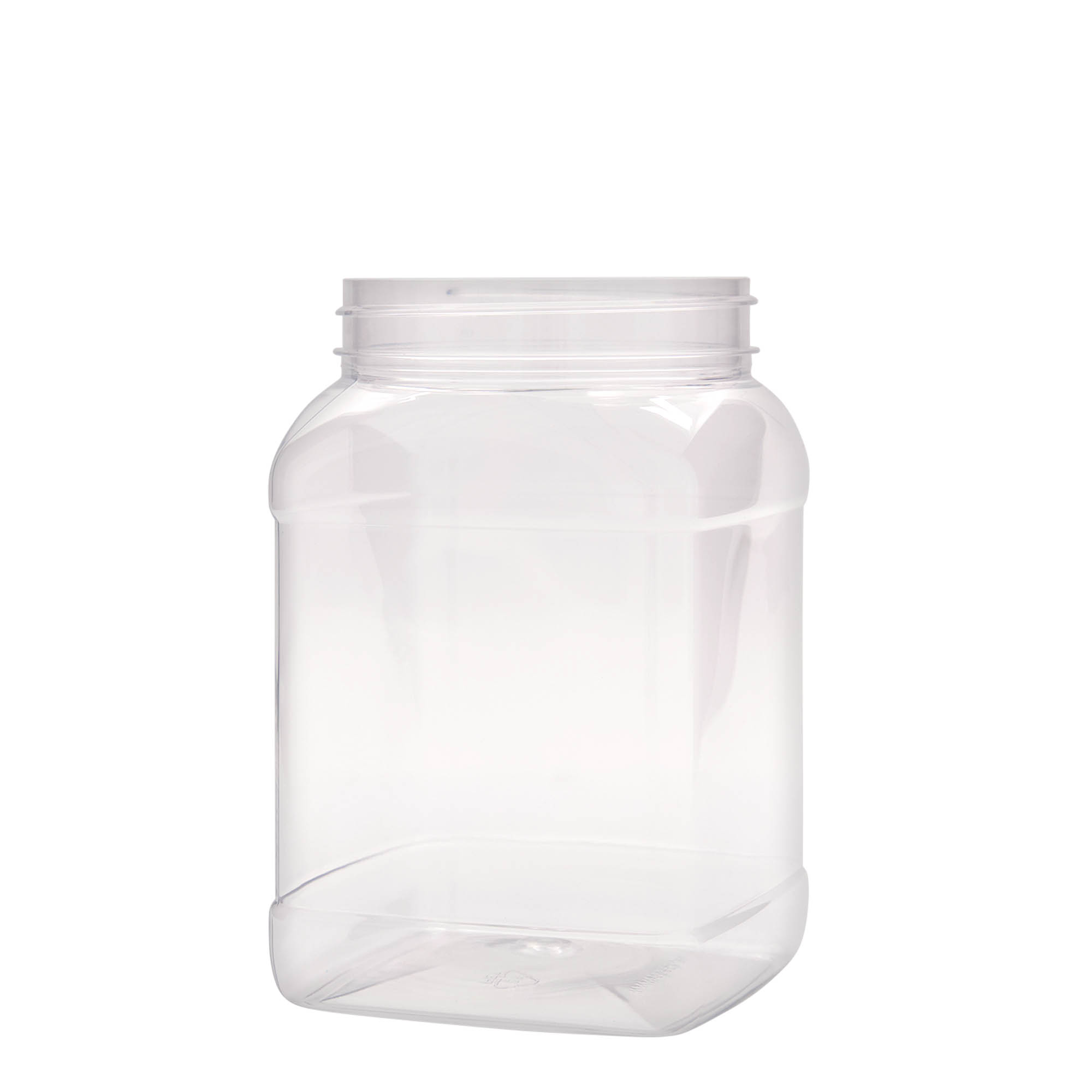 Boîte PET 1 500 ml 'Dana', carrée, plastique, ouverture : 100/400