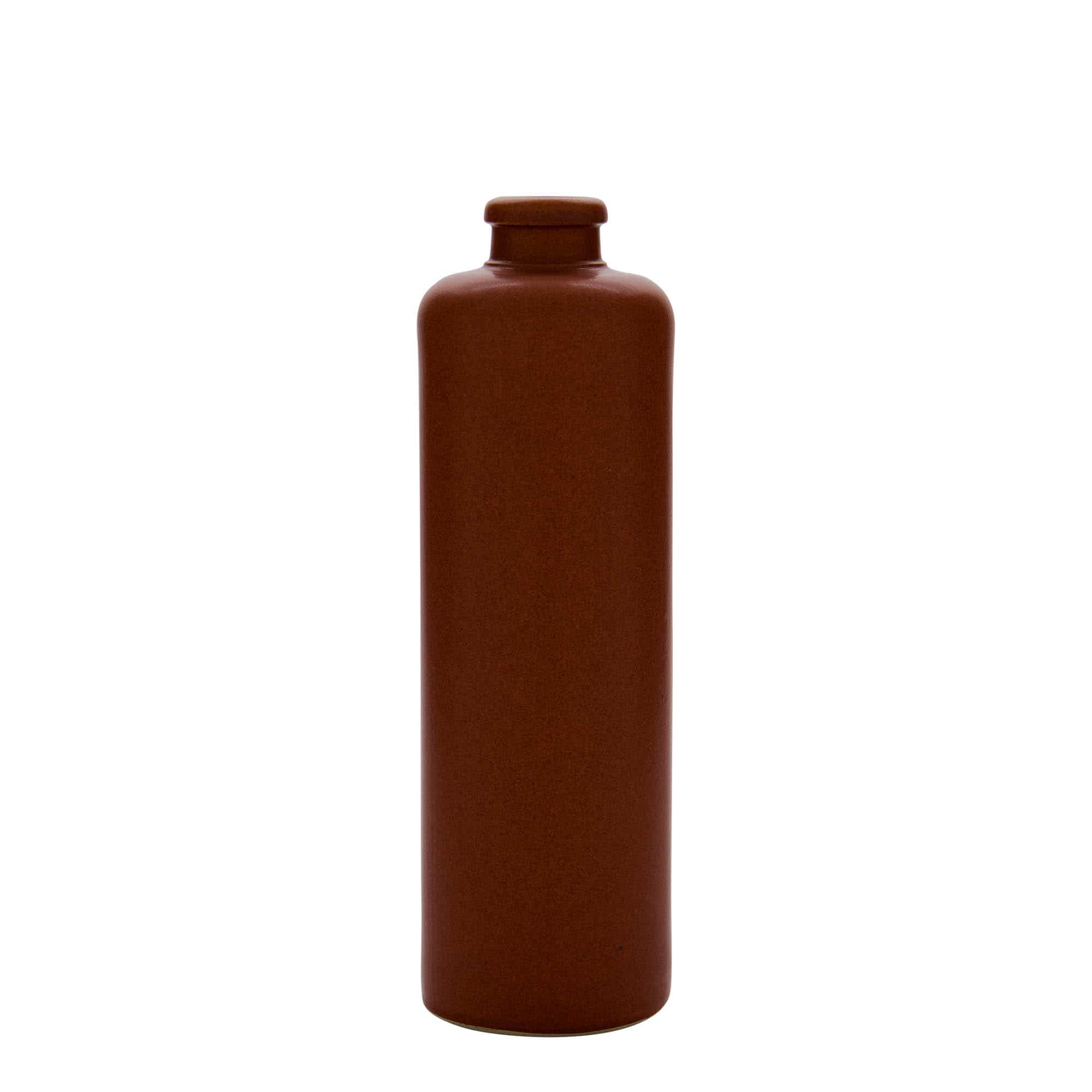 Chope en terre cuite 500 ml, grès, rouge-brun, bouchage: bouchon Chope en terre cuite 500 ml, grès, rouge-brun, bouchage: bouchon