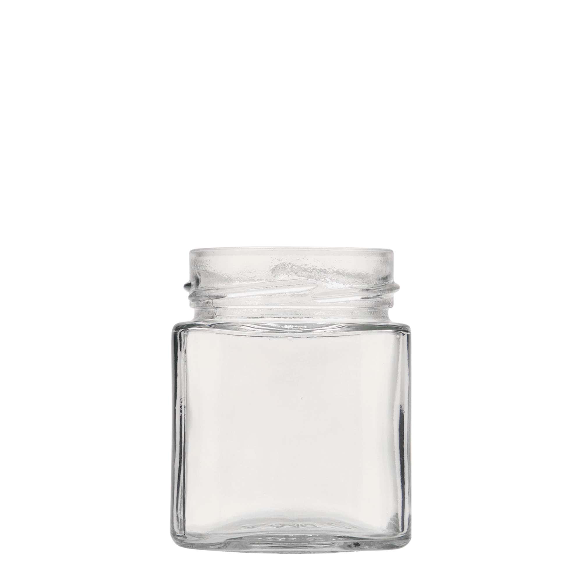 212 ml bocal carré 'Ikarus', ouverture : Deep-Twist-Off (DTO 63)