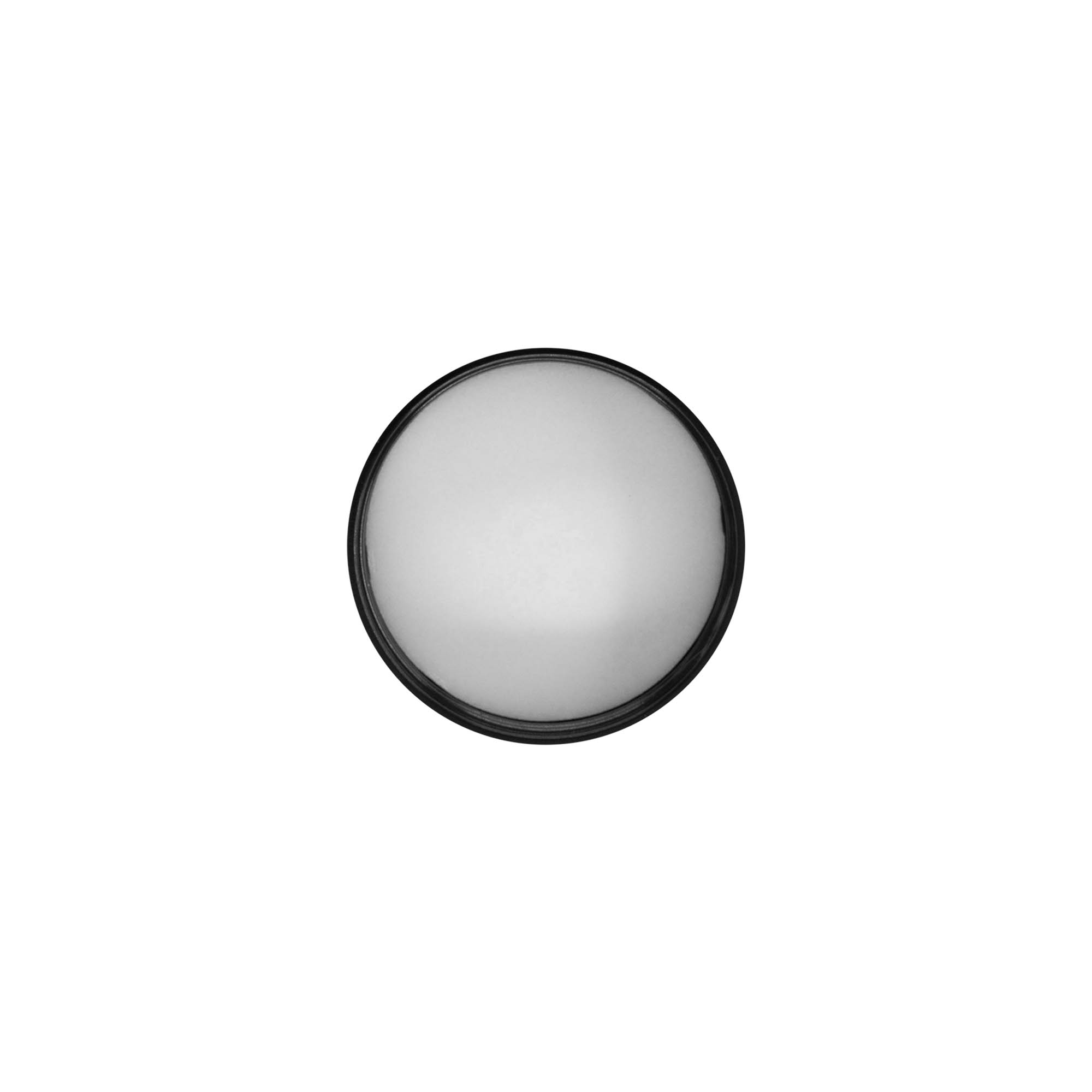 Bouchon à vis pour 50 ml 'Blue Edition', plastique HPM, noir