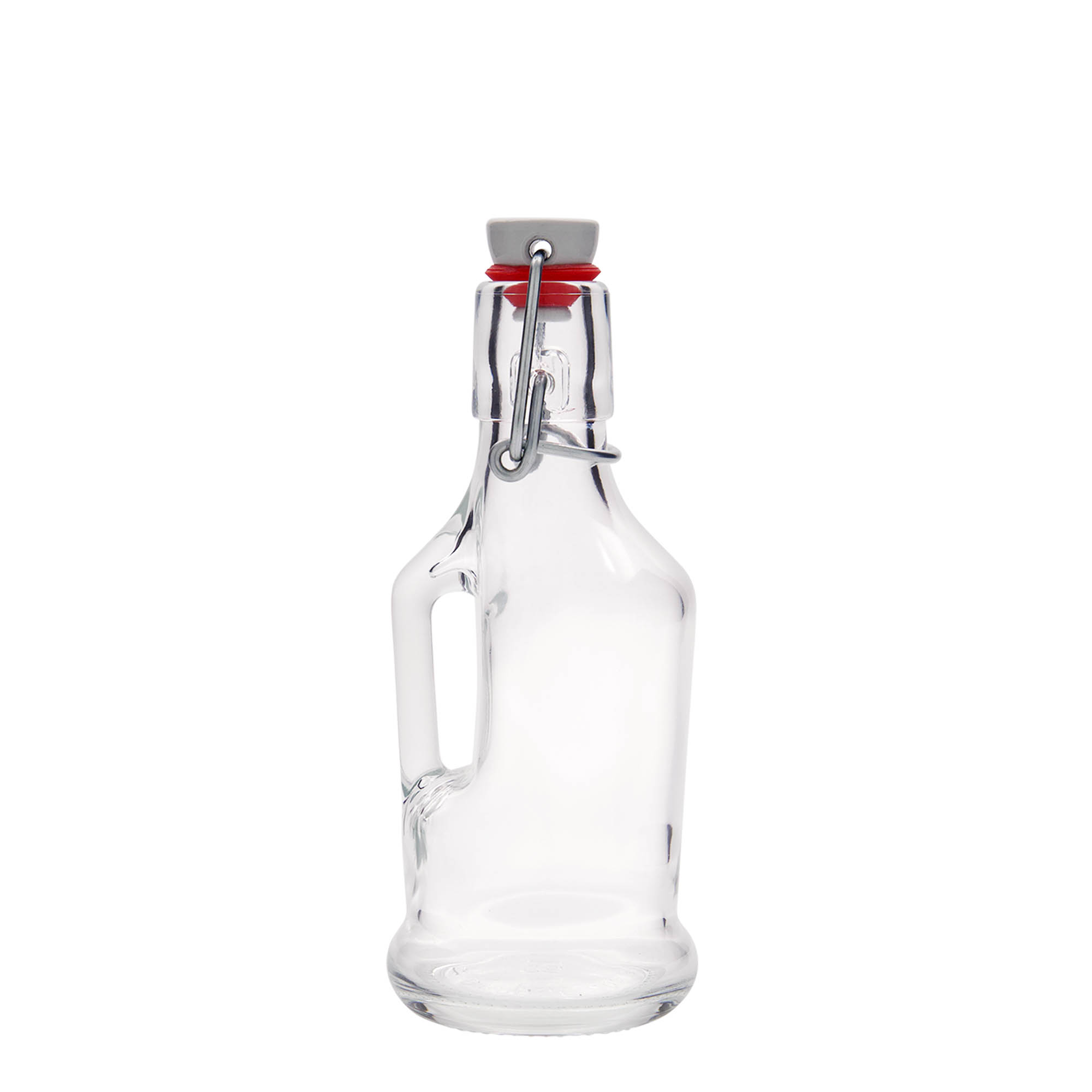 Flacon en verre 200 ml 'Classica', ouverture : fermeture à levier Flacon en verre 200 ml 'Classica', ouverture : fermeture à levier