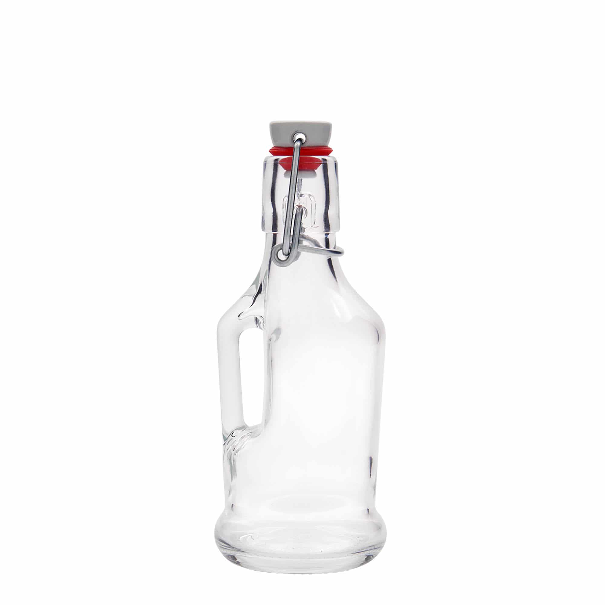 Flacon en verre 200 ml « Classica », ouverture : fermeture à levier