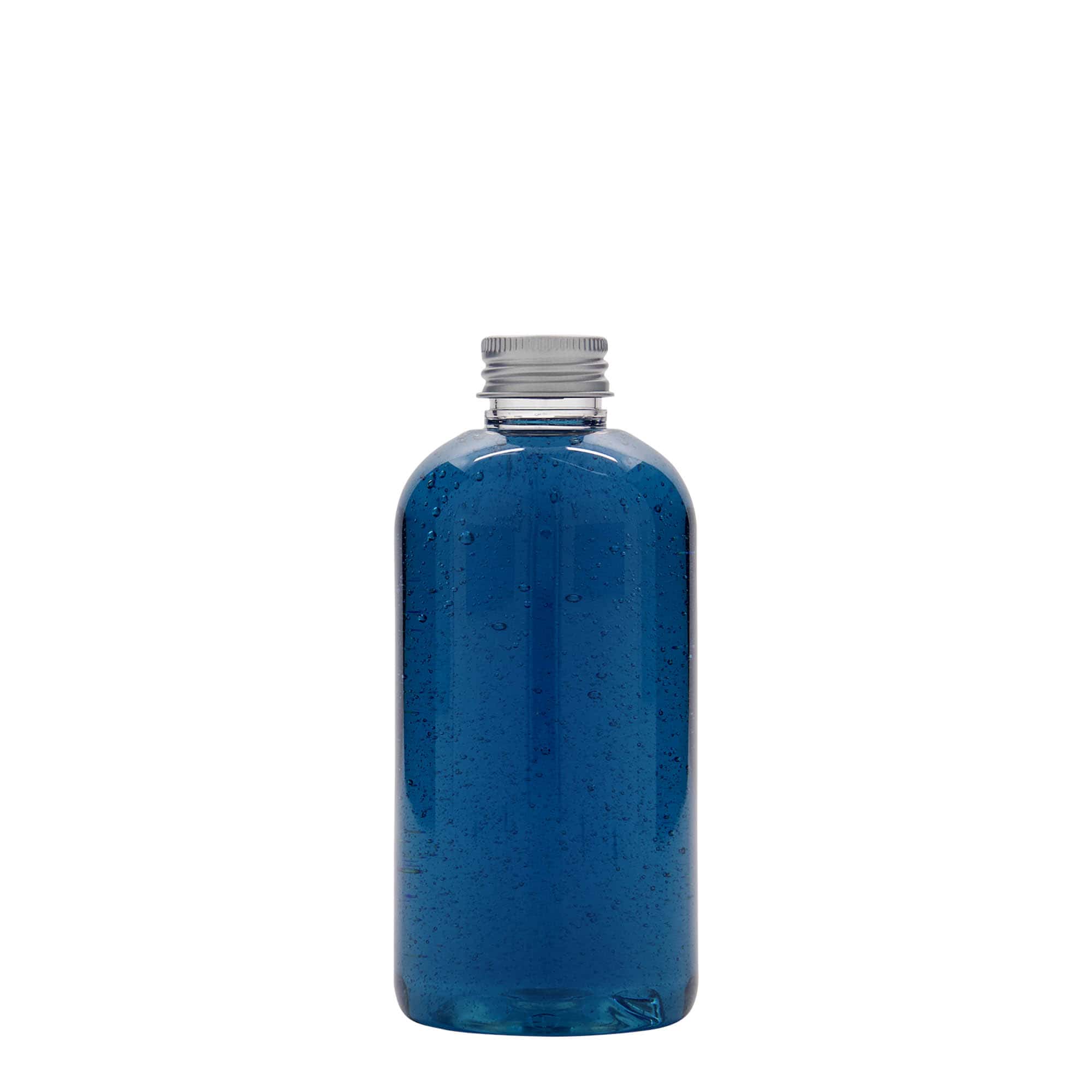 Bouteille PET 250 ml 'Boston', plastique, ouverture : 24/410