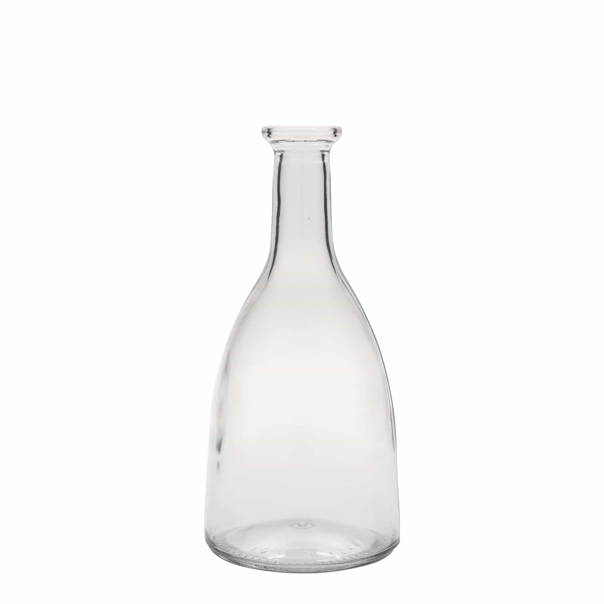 Bouteille en verre 500 ml 'Viola', ouverture : bouchon en liège Bouteille en verre 500 ml 'Viola', ouverture : bouchon en liège