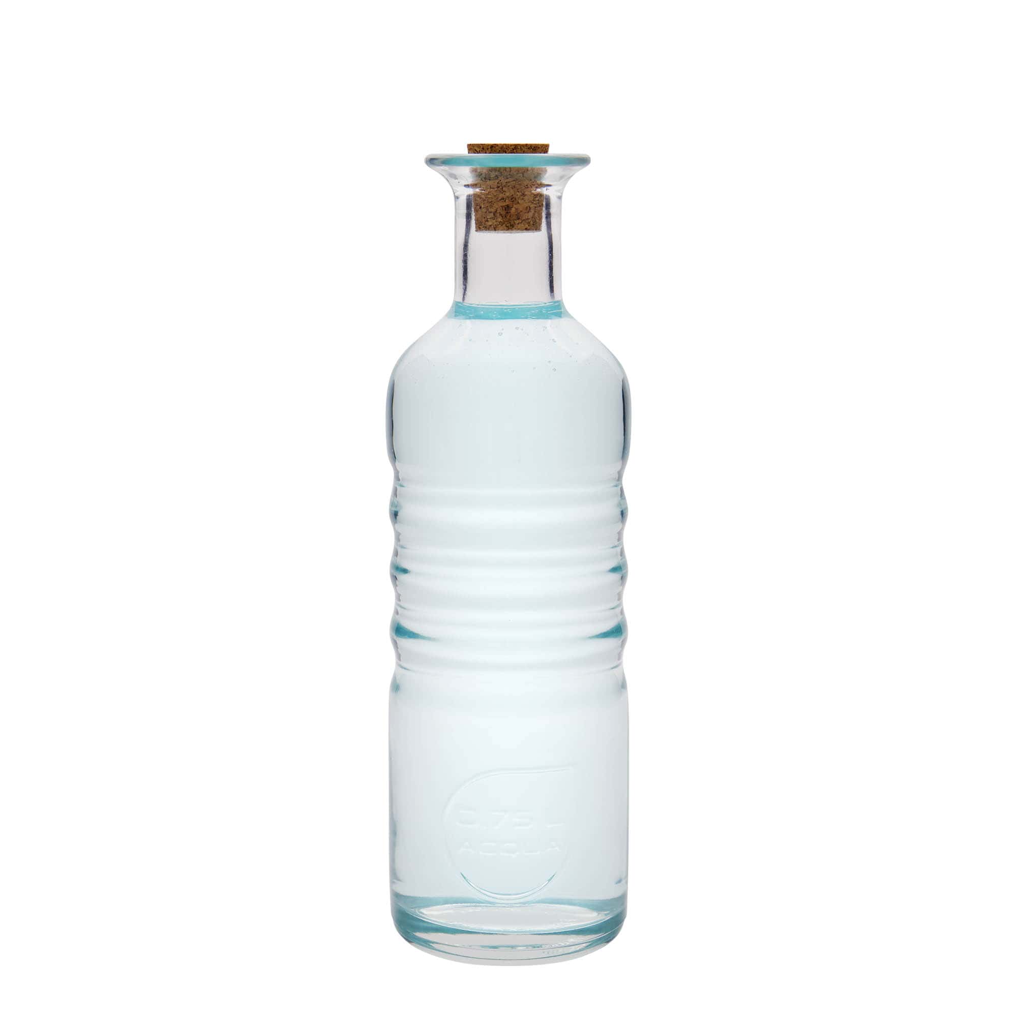 Bouteille en verre 750 ml 'Optima Acqua', ouverture : liège