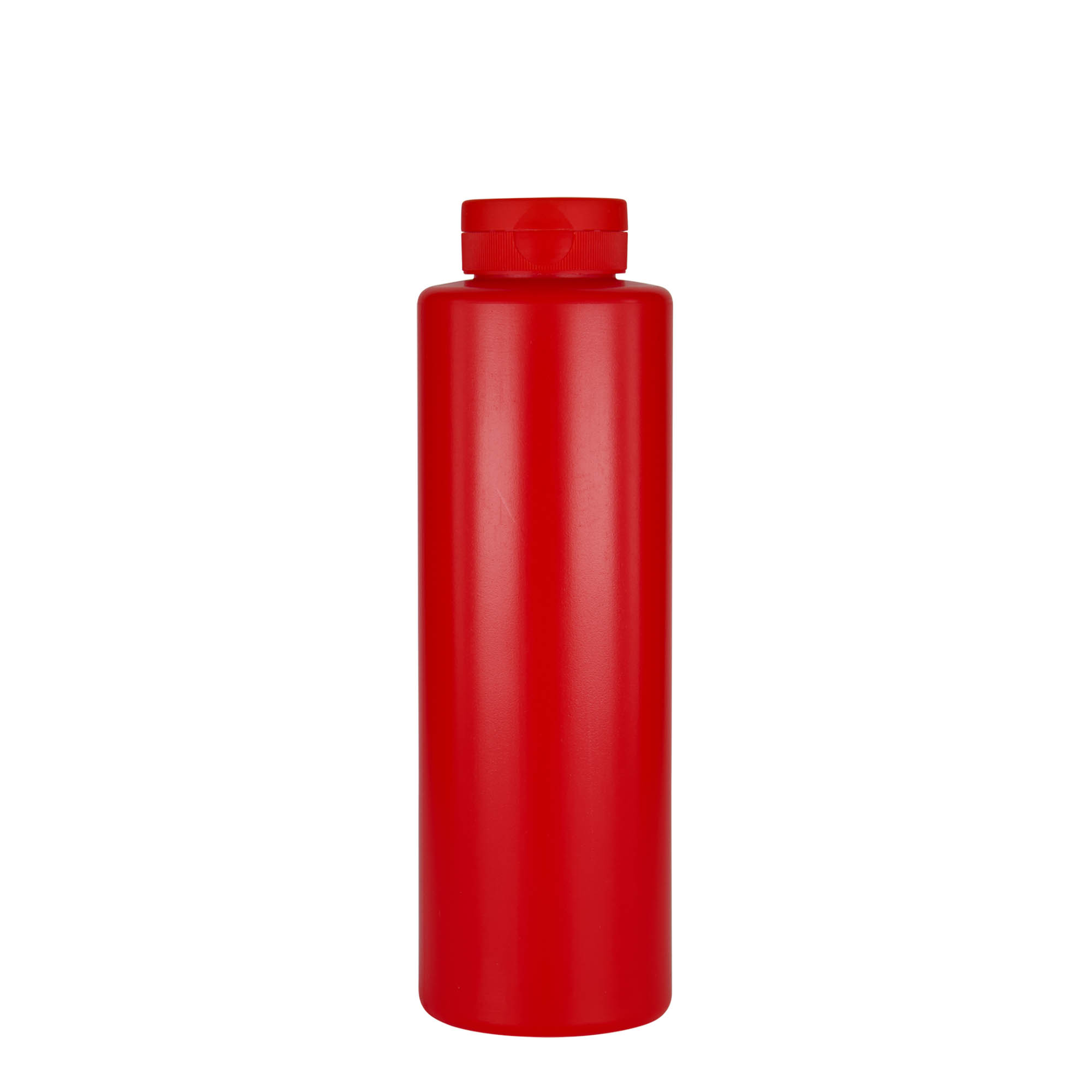 Flacon à sauce 500 ml, plastique LDPE, rouge, ouverture : 38/400 Flacon à sauce 500 ml, plastique LDPE, rouge, ouverture : 38/400