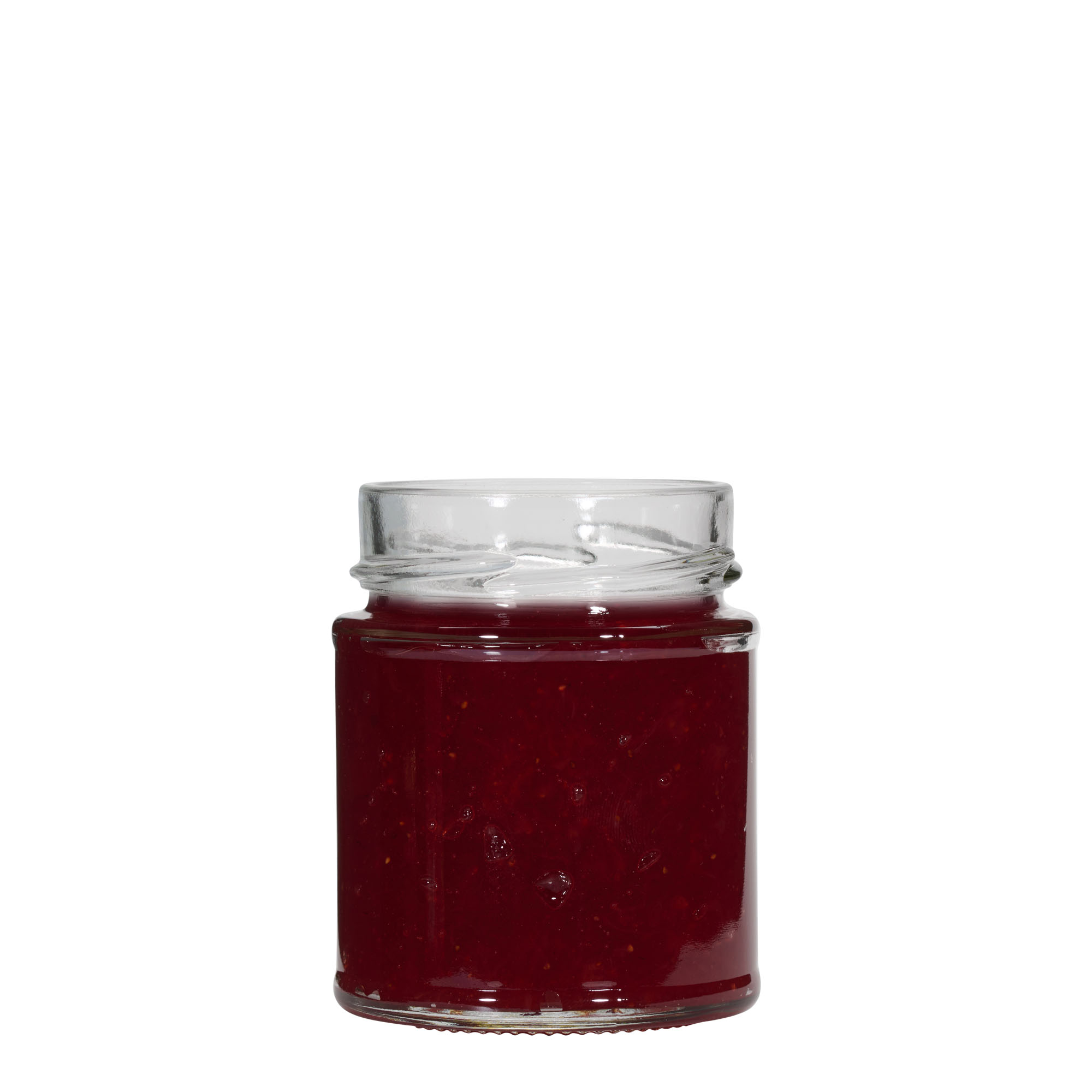 212 ml verre rond 'Enjoy', ouverture : Deep-Twist-Off (DTO 63)