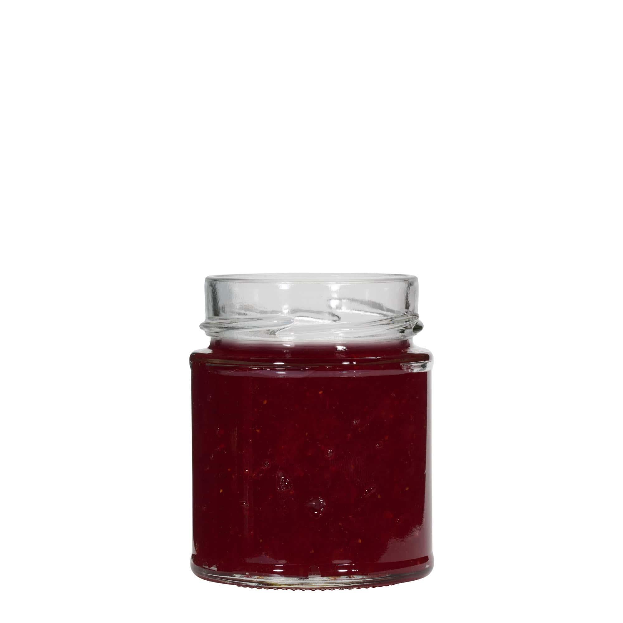 212 ml verre rond 'Enjoy', ouverture : Deep-Twist-Off (DTO 63)