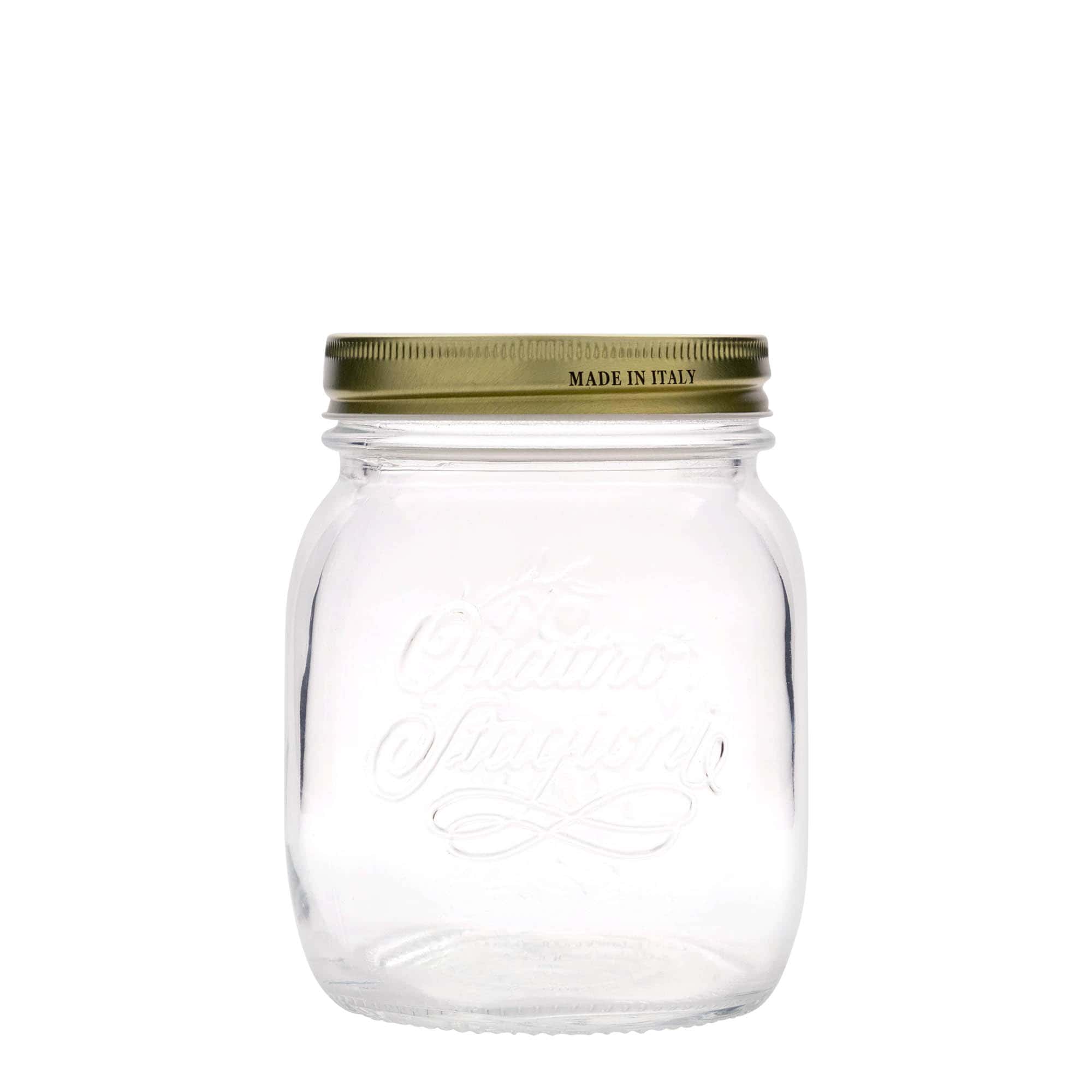 Verre 700 ml « Quattro Stagioni », ouverture : bouchon à vis