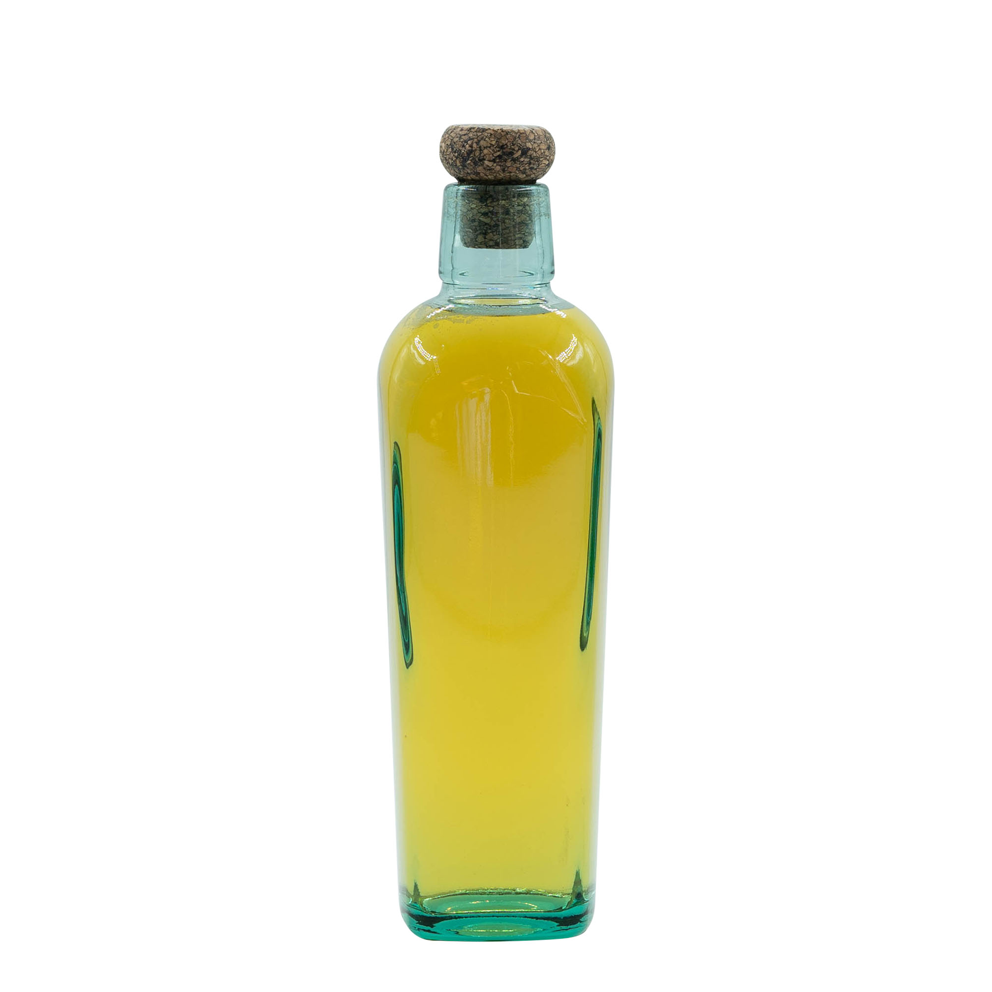 Bouteille en verre 500 ml 'Lance', ouverture : bouchon en liège