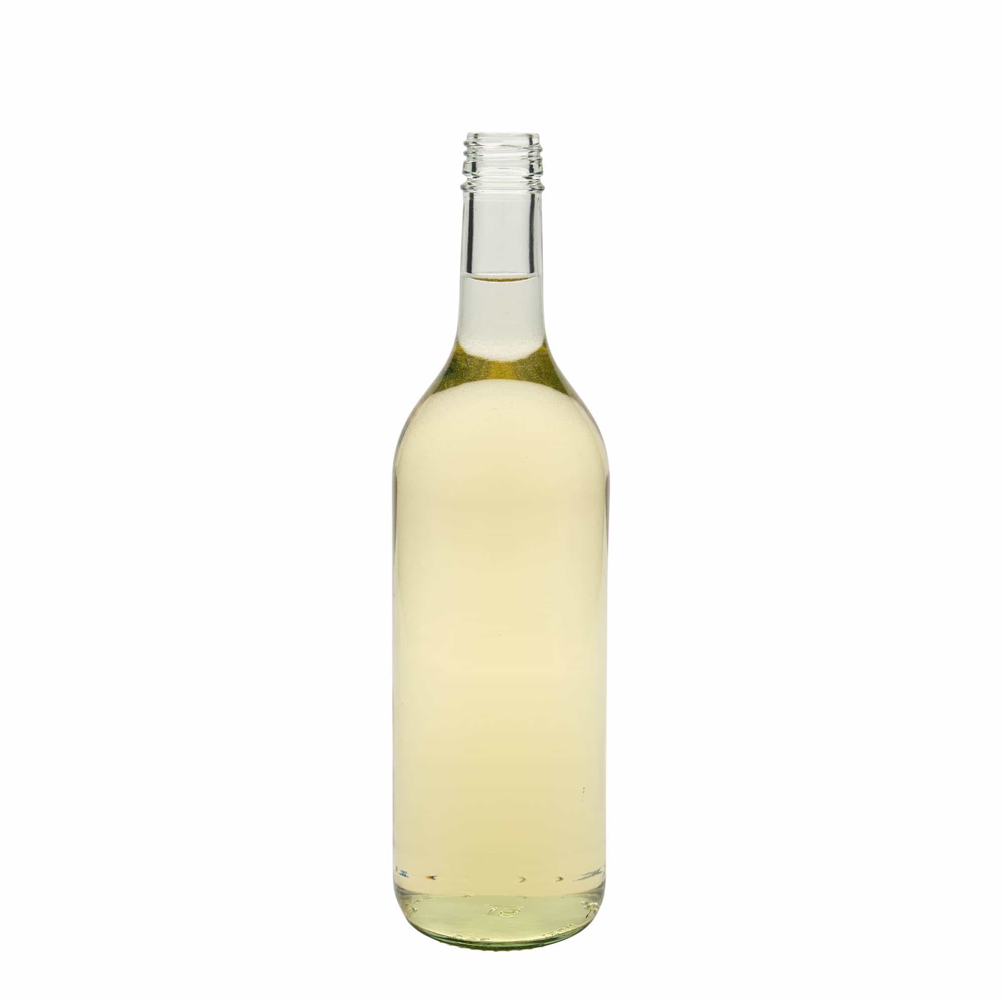 Bouteille en verre 750 ml 'Bordeaux', ouverture : PP 28