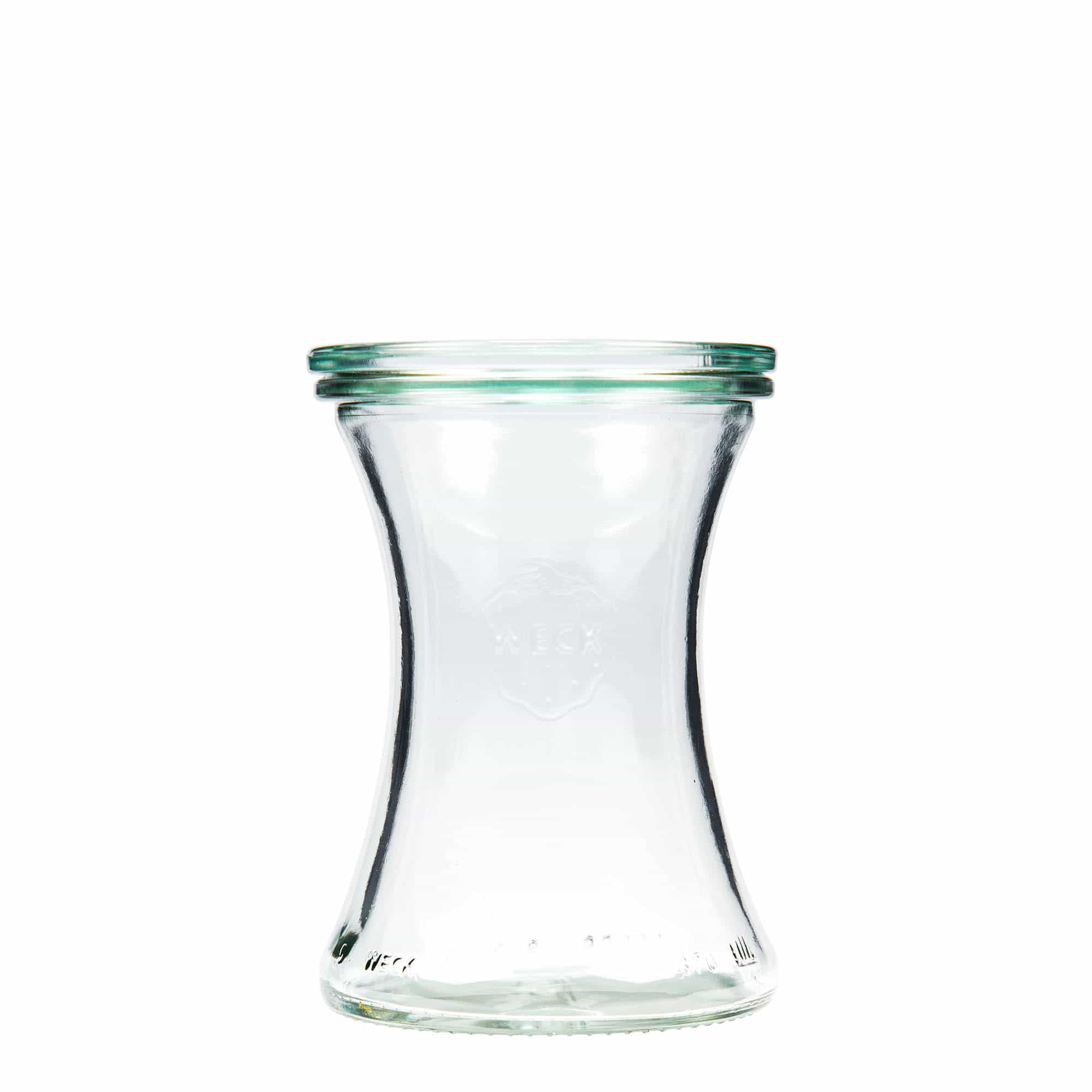 Bocal d’épicerie fine WECK 370 ml, bouchage: bords arrondis