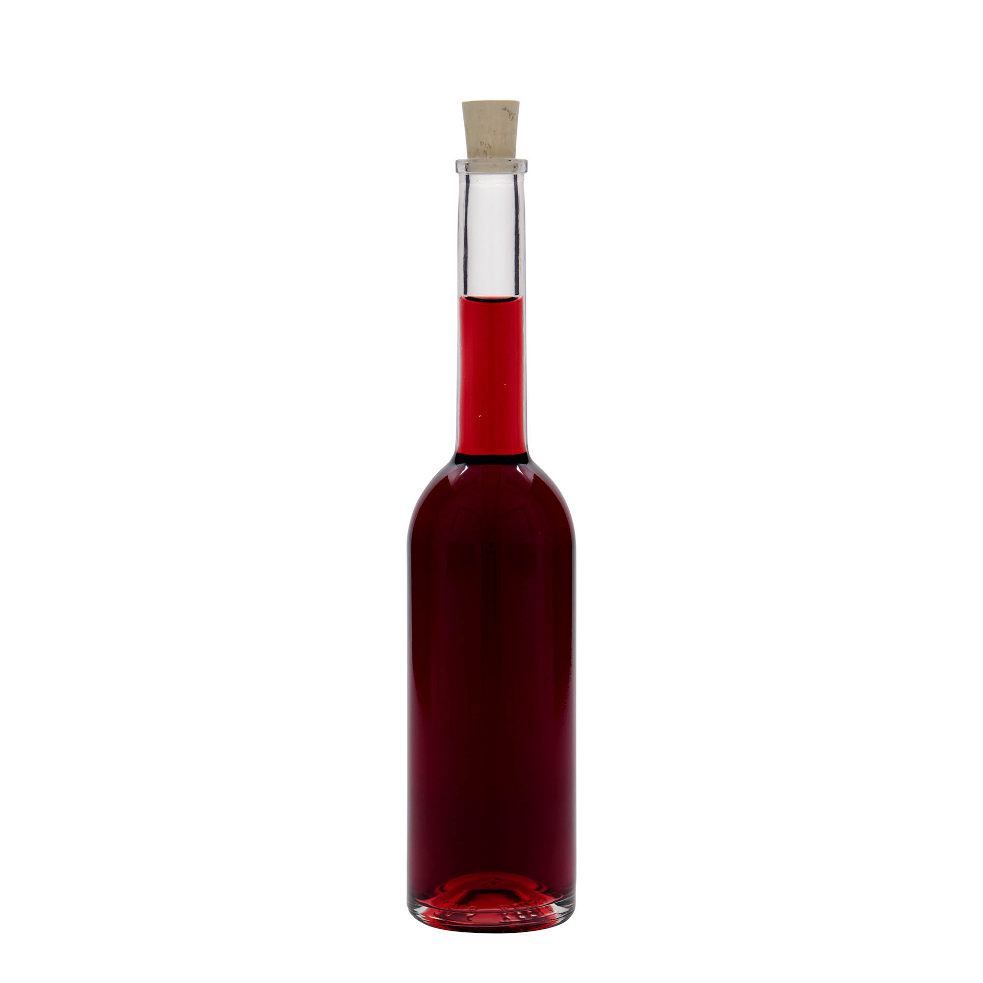 Flacon en verre 200 ml 'Opera, ouverture : bouchon en liège Flacon en verre 200 ml 'Opera, ouverture : bouchon en liège