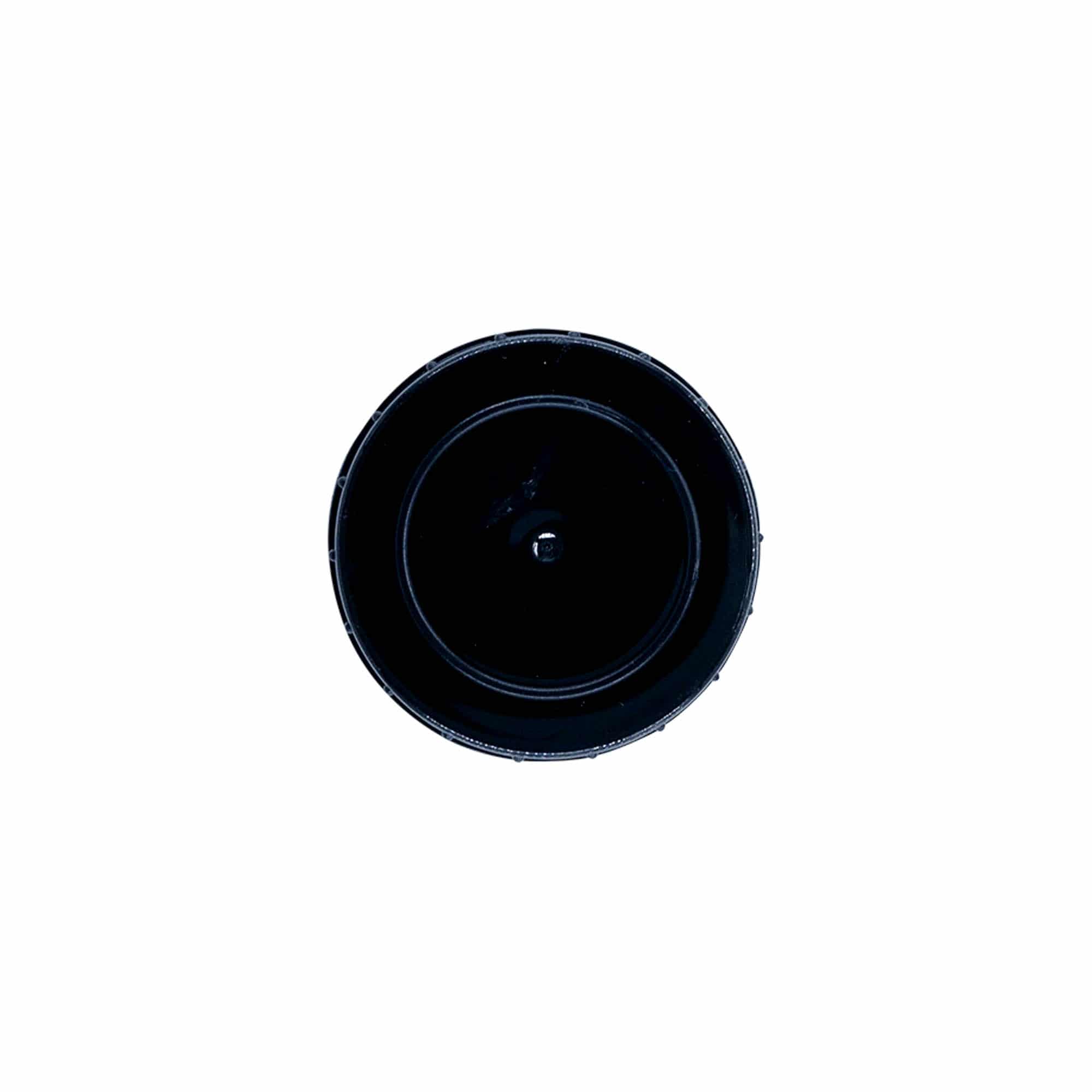Bougage à vis, plastique PP, noir, pour bouchage: DIN 32