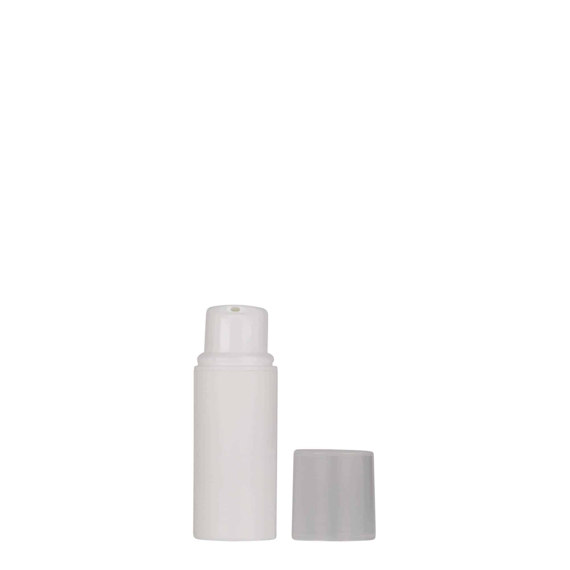 Flacon airless 5 ml 'Nano', plastique PP, blanc