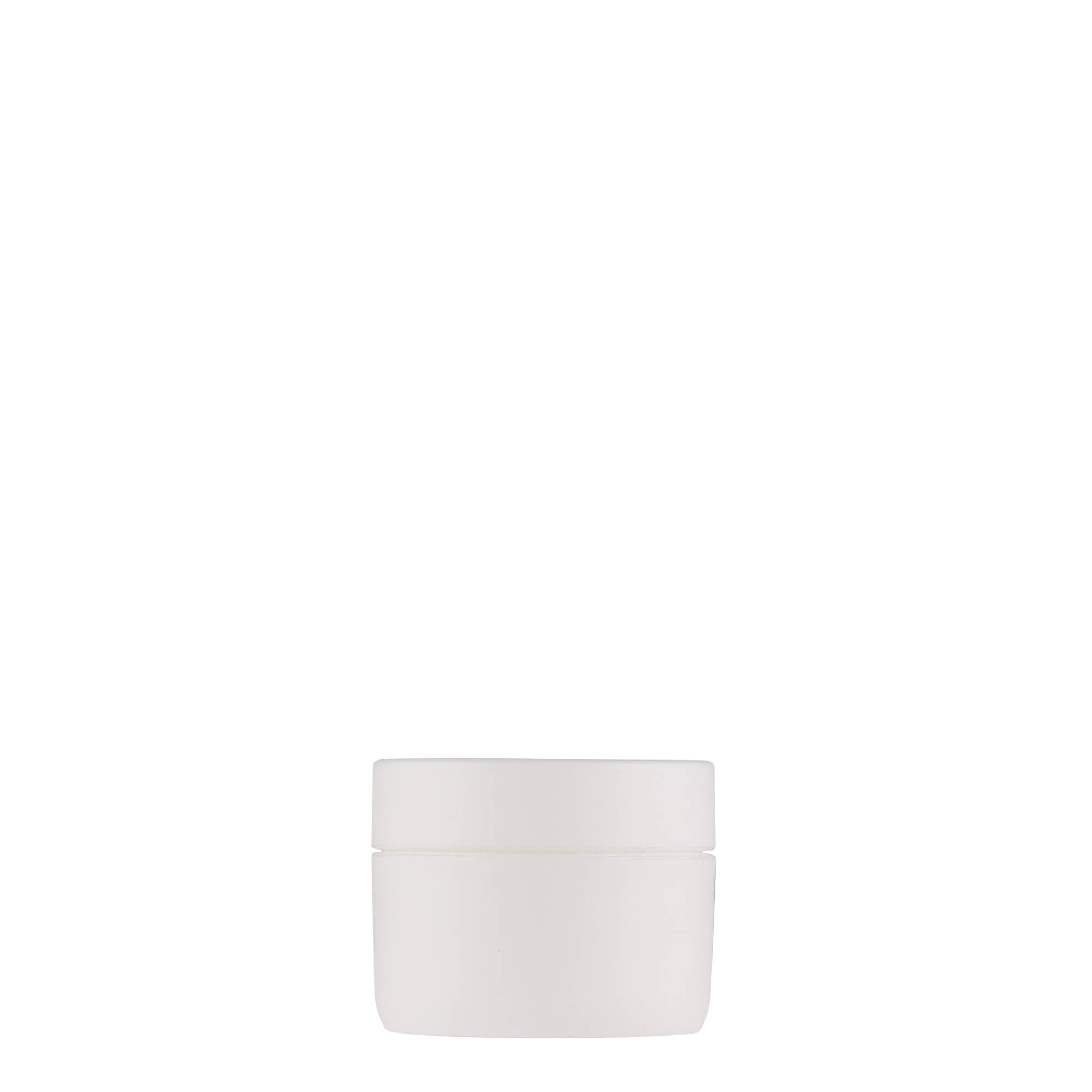Dose en plastique 10 ml 'Antonella', PP, blanc, ouverture : bouchon à vis