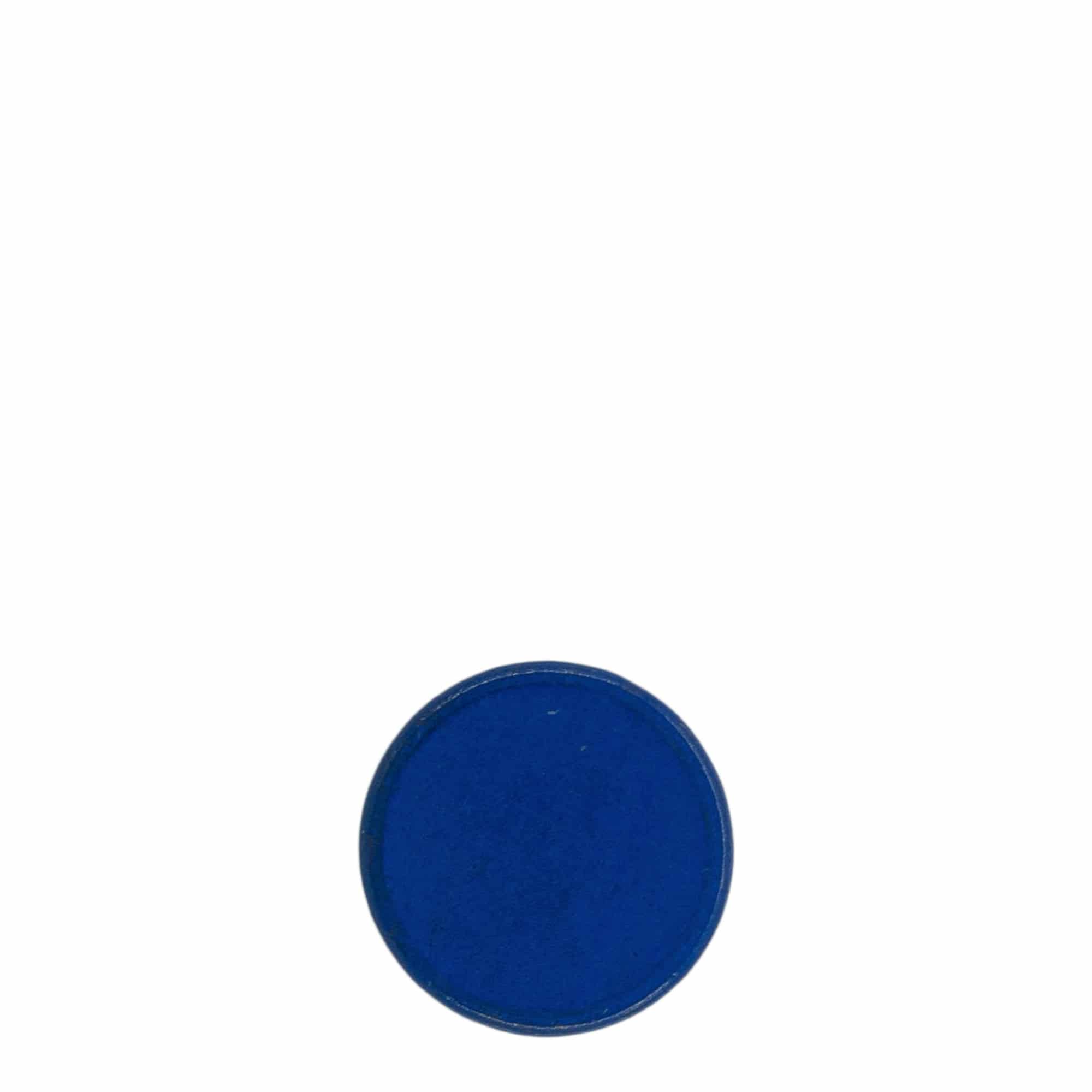 Bouchon à poignée 19 mm, bois, bleu, pour bouchage: bouchon