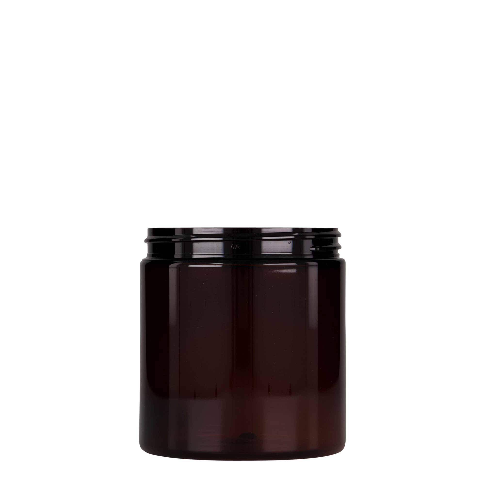 250 ml boîte PET « Isabella », brun, ouverture : 70/400