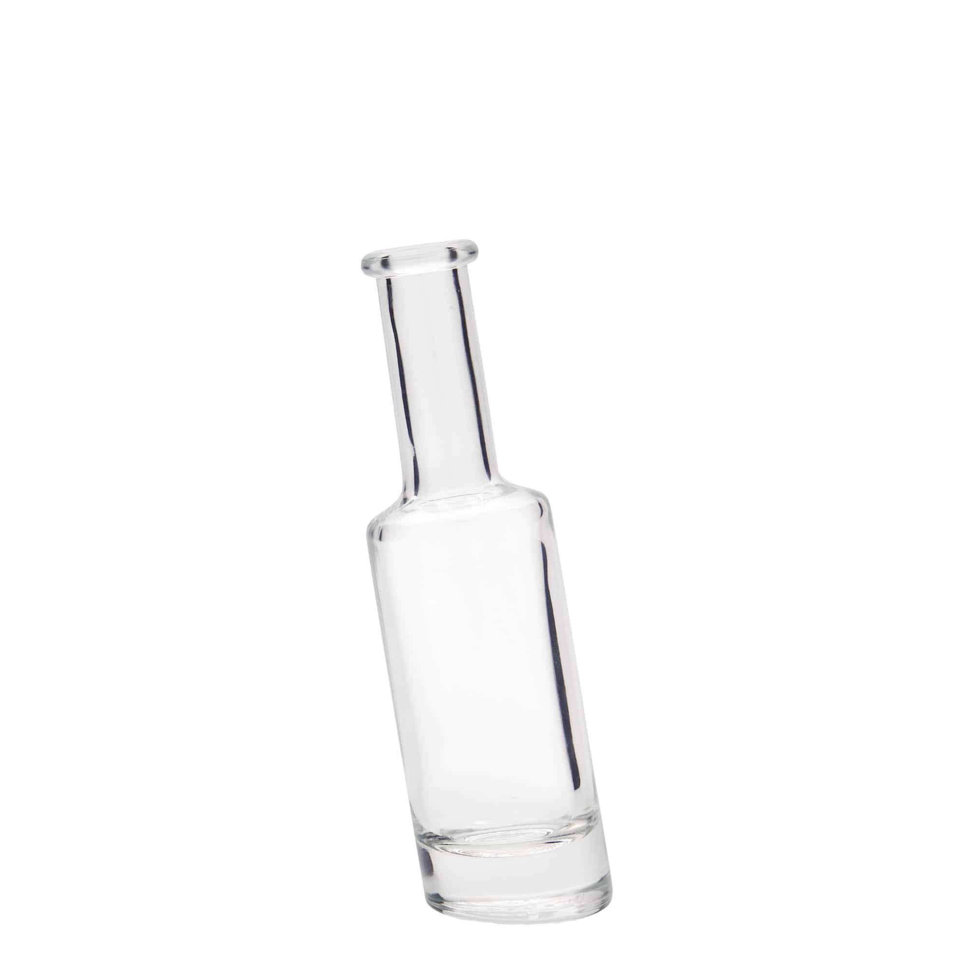 Flacon en verre 100 ml « Bounty », ouverture : bouchon en liège