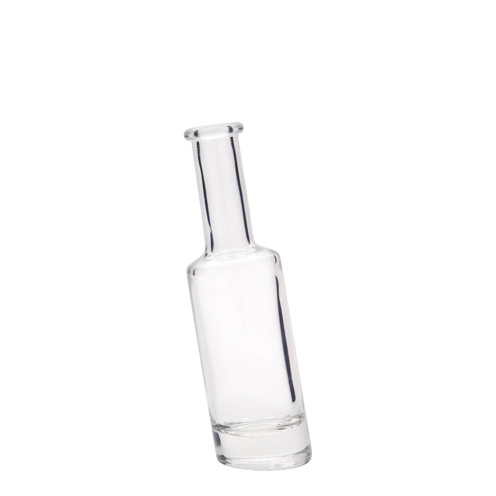 Flacon en verre 100 ml « Bounty », ouverture : bouchon en liège