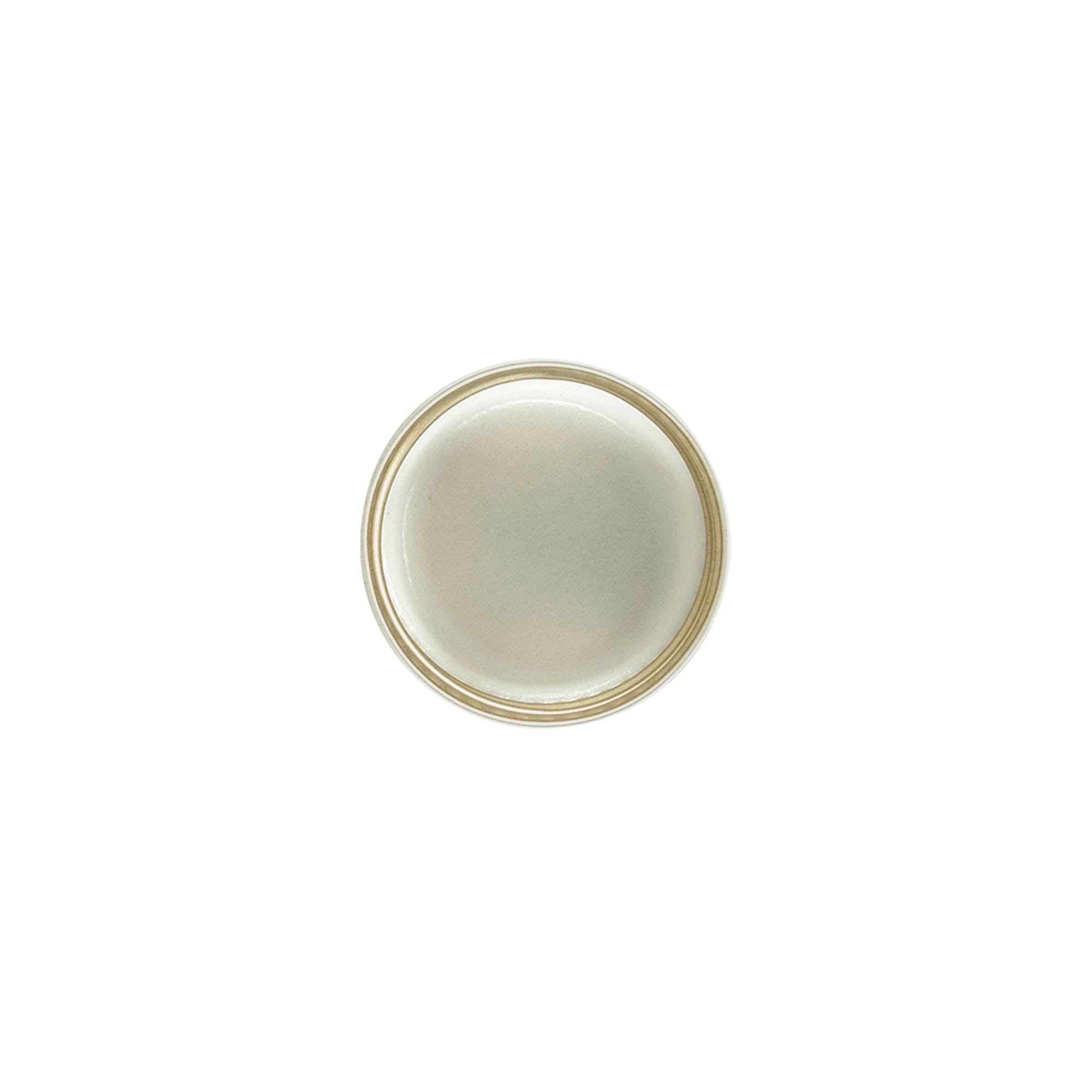 Bouchon à vis, métal, doré, pour ouverture : PP 28