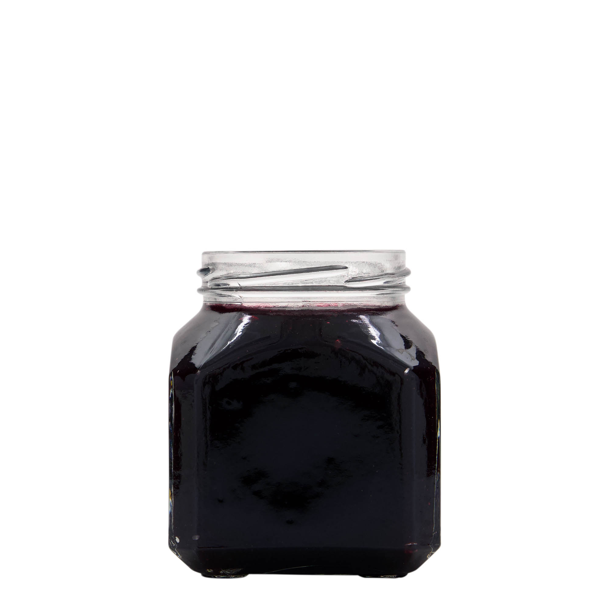 314 ml Verre carré 'Milan', ouverture : Twist-Off (TO 63)