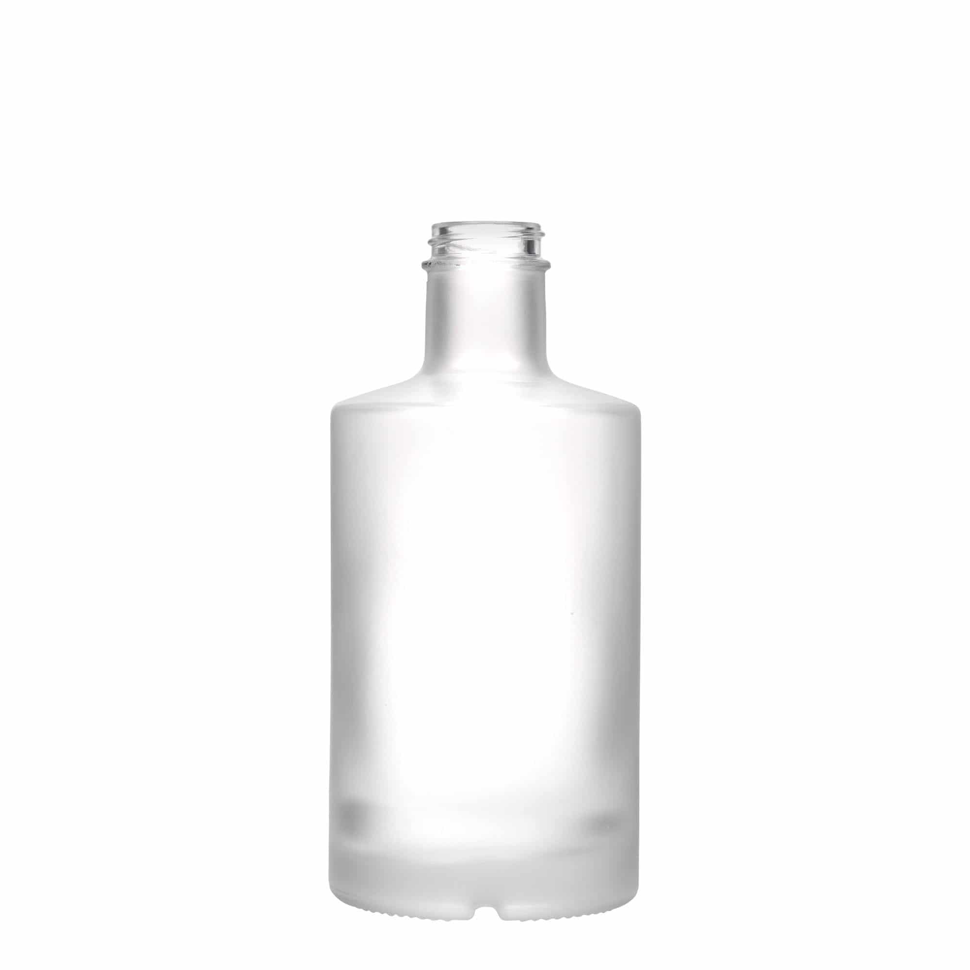 Bouteille en verre 500 ml « Caroline », givrée, ouverture : GPI 33