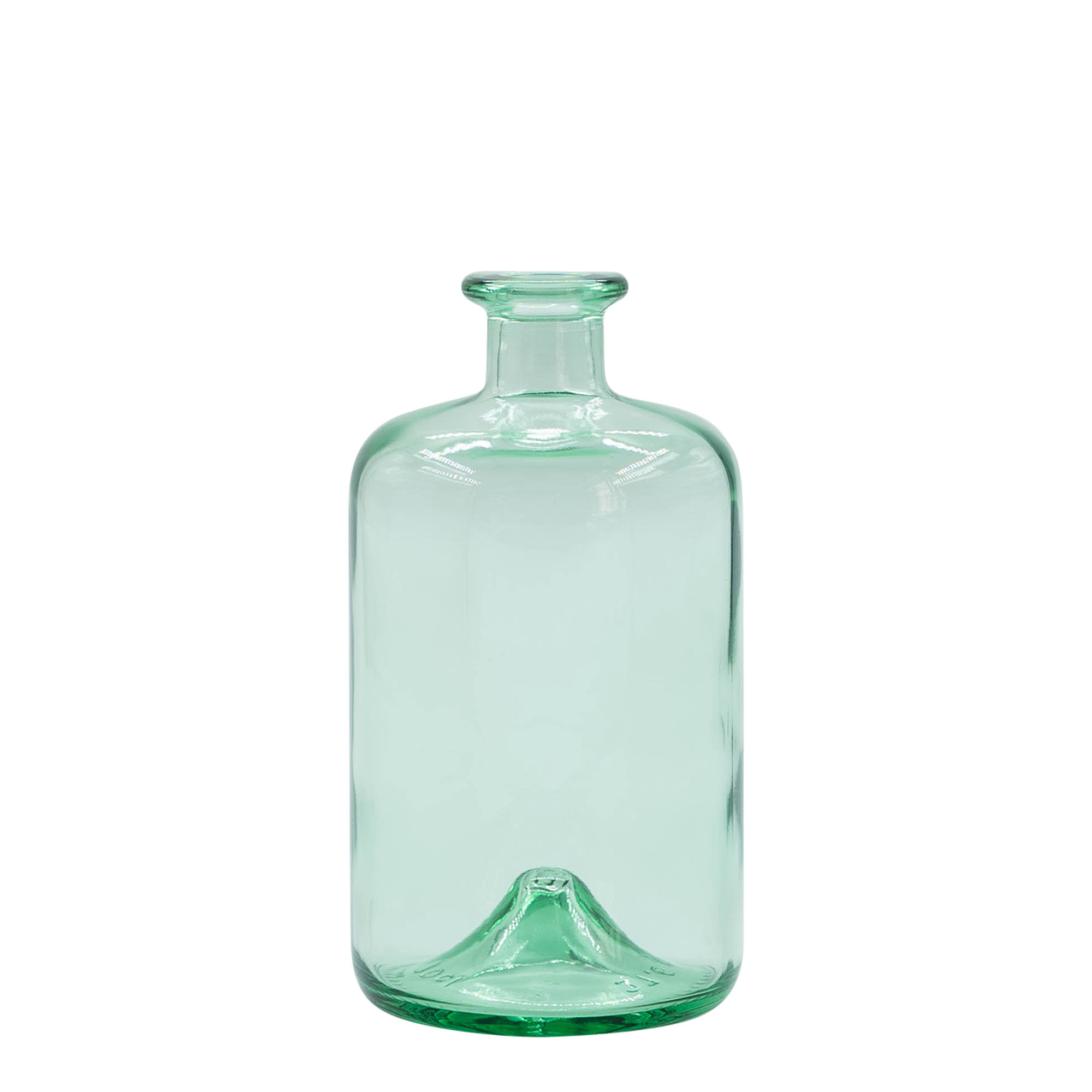 Bouteille en verre 700 ml 'Pharma', ouverture : bouchon en liège