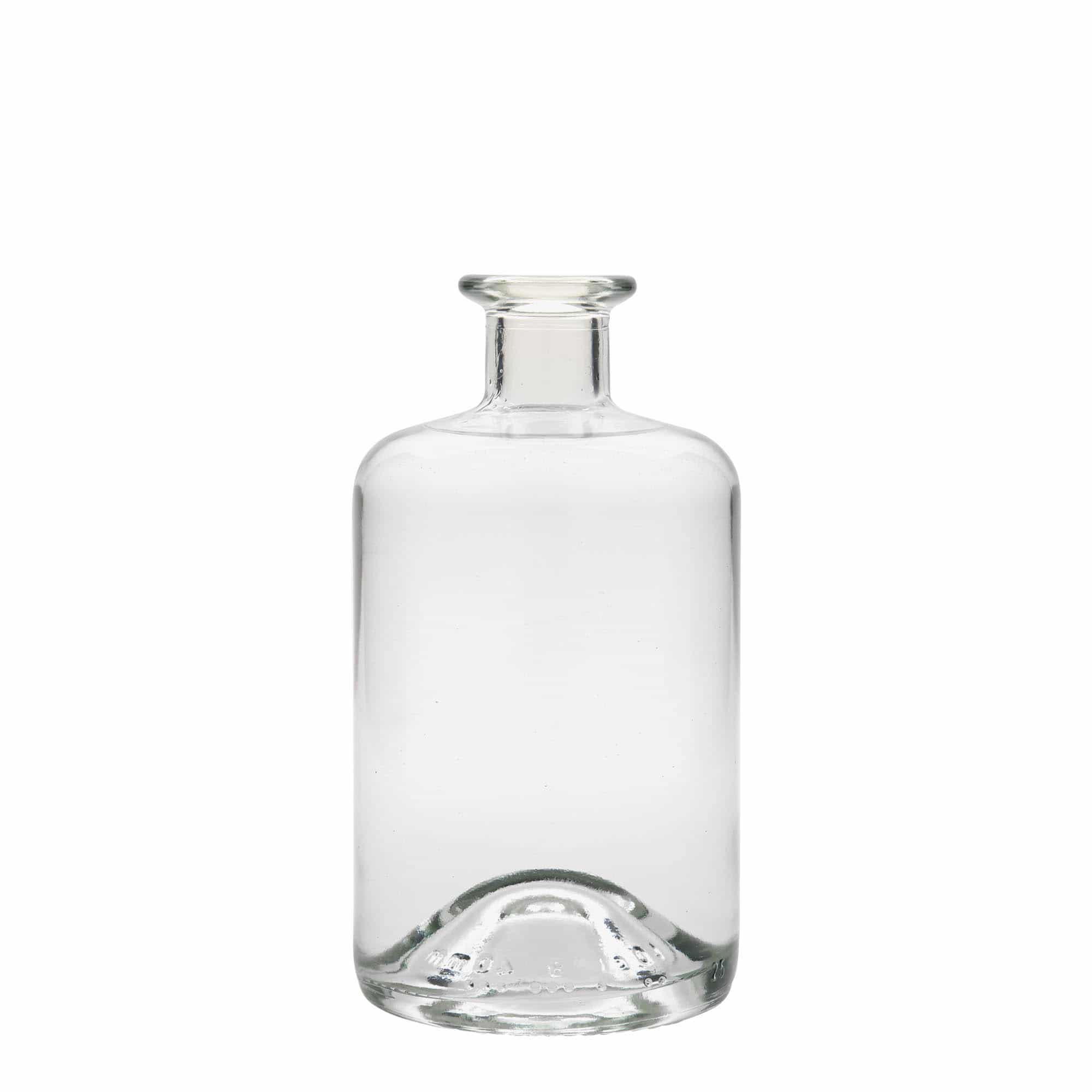 Bouteille en verre de 500 ml, bouchon : liège