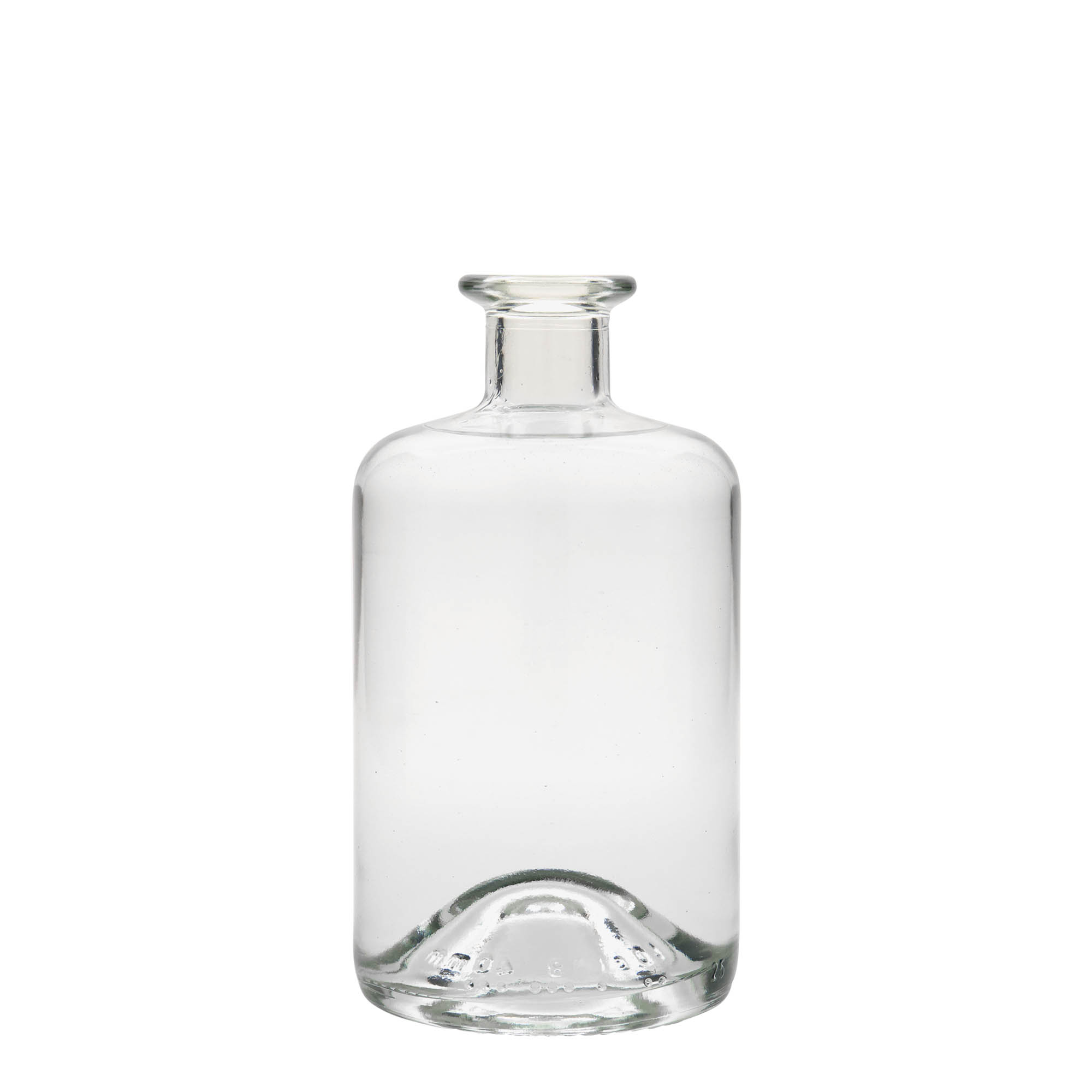 Bouteille en verre de 500 ml, bouchon : liège Bouteille en verre de 500 ml, bouchon : liège