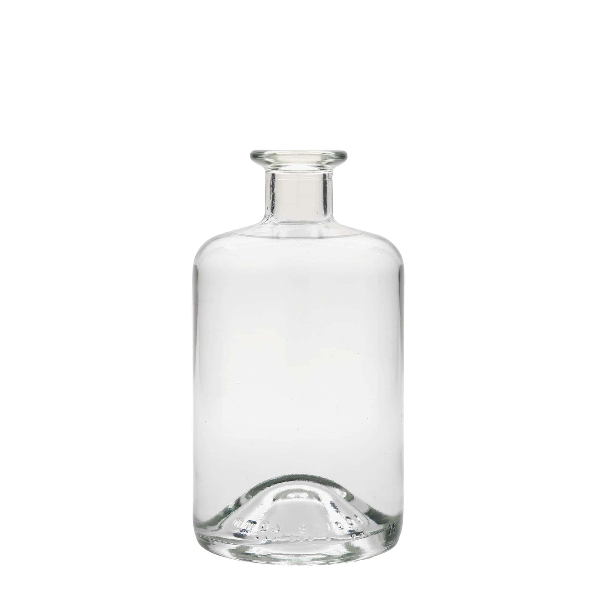 Bouteille en verre de 500 ml, bouchon : liège Bouteille en verre de 500 ml, bouchon : liège