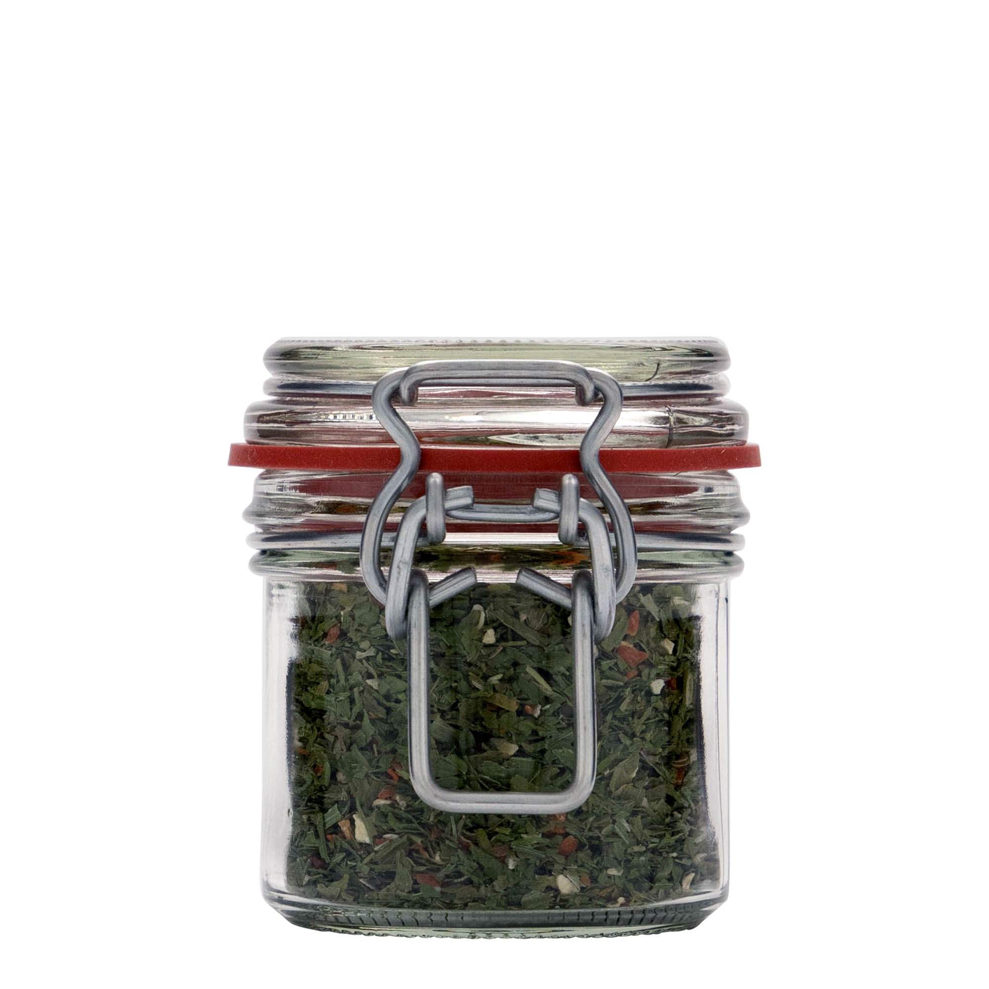 125 ml bocal à fermeture mécanique, ouverture : fermeture à levier métallique