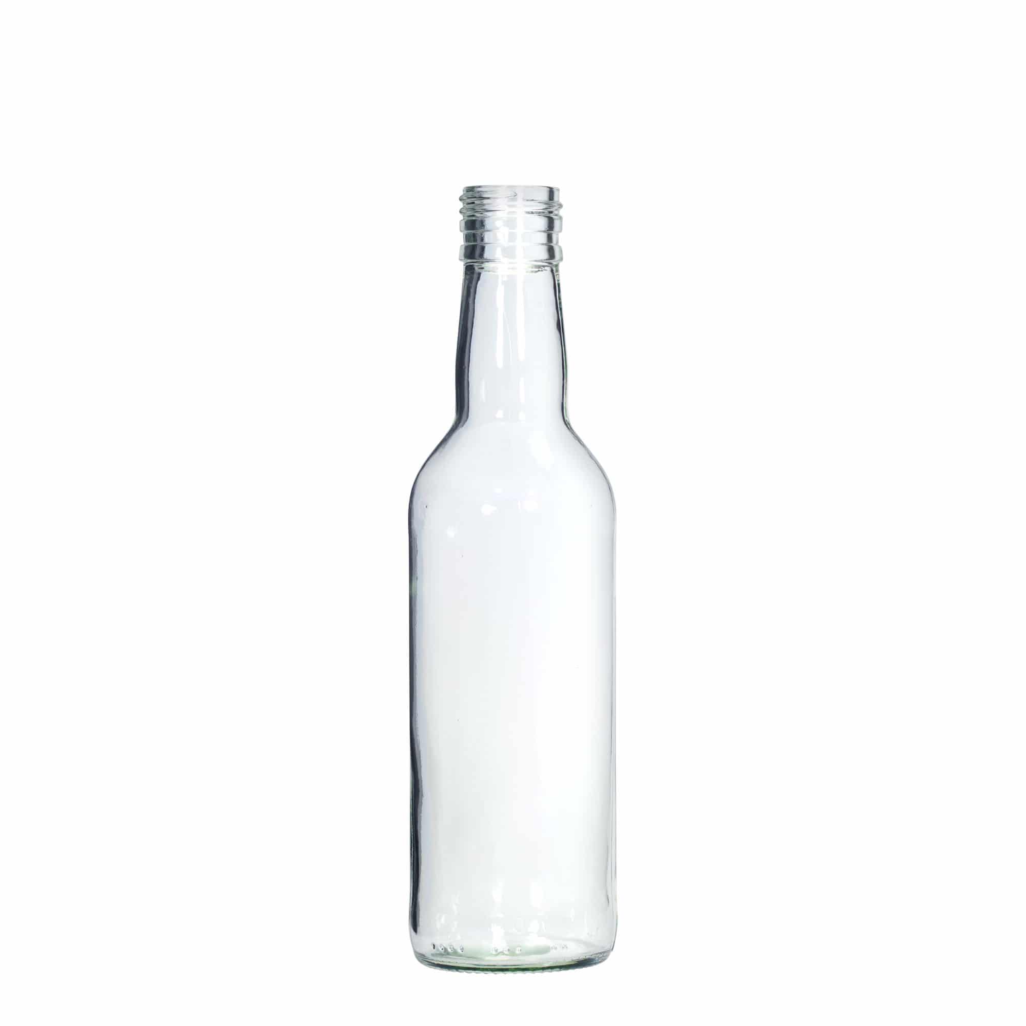 Bouteille universelle 350 ml, verre, ouverture : PP 31,5