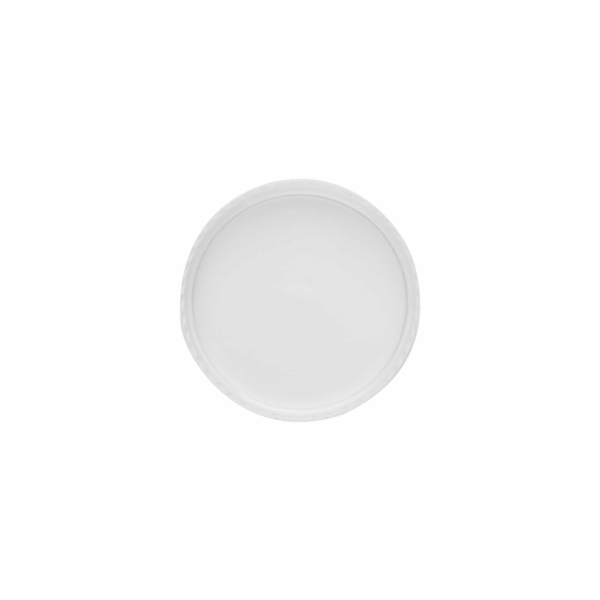 Bouchon à vis pour 10 ml 'Antonella', plastique PP, blanc Bouchon à vis pour 10 ml 'Antonella', plastique PP, blanc