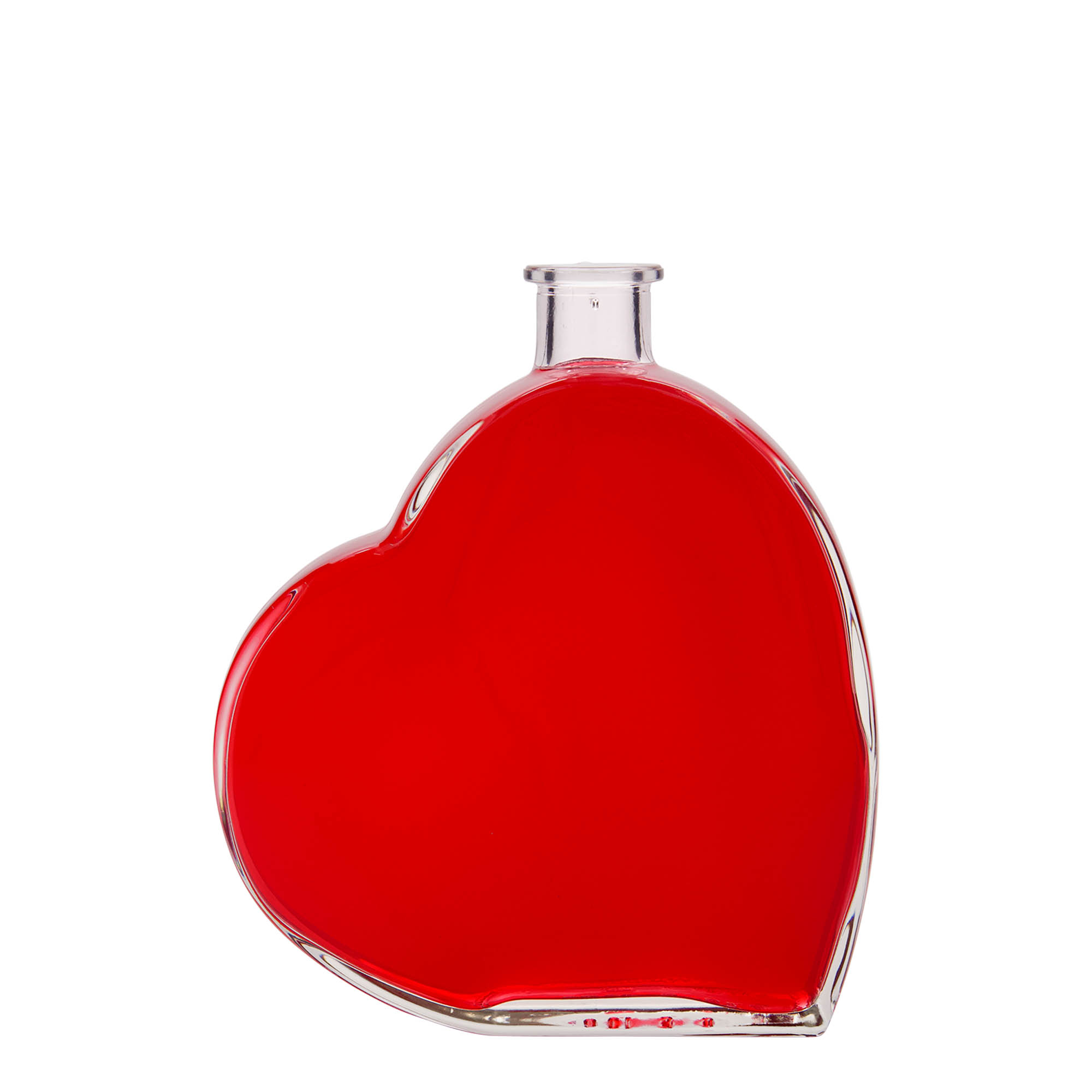 Bouteille en verre 500 ml « Passion », ouverture : bouchon en liège Bouteille en verre 500 ml « Passion », ouverture : bouchon en liège