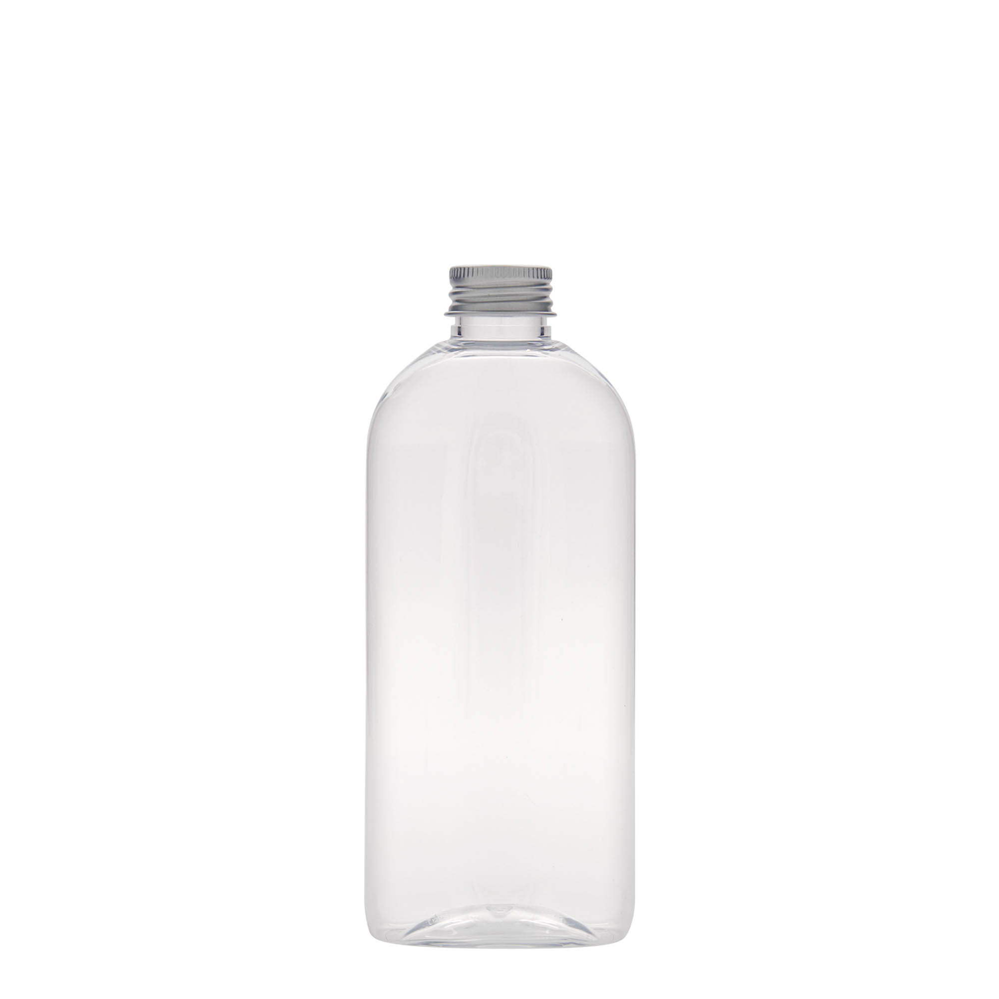 Bouteille PET 250 ml 'Iris', ovale, plastique, ouverture : 24/410