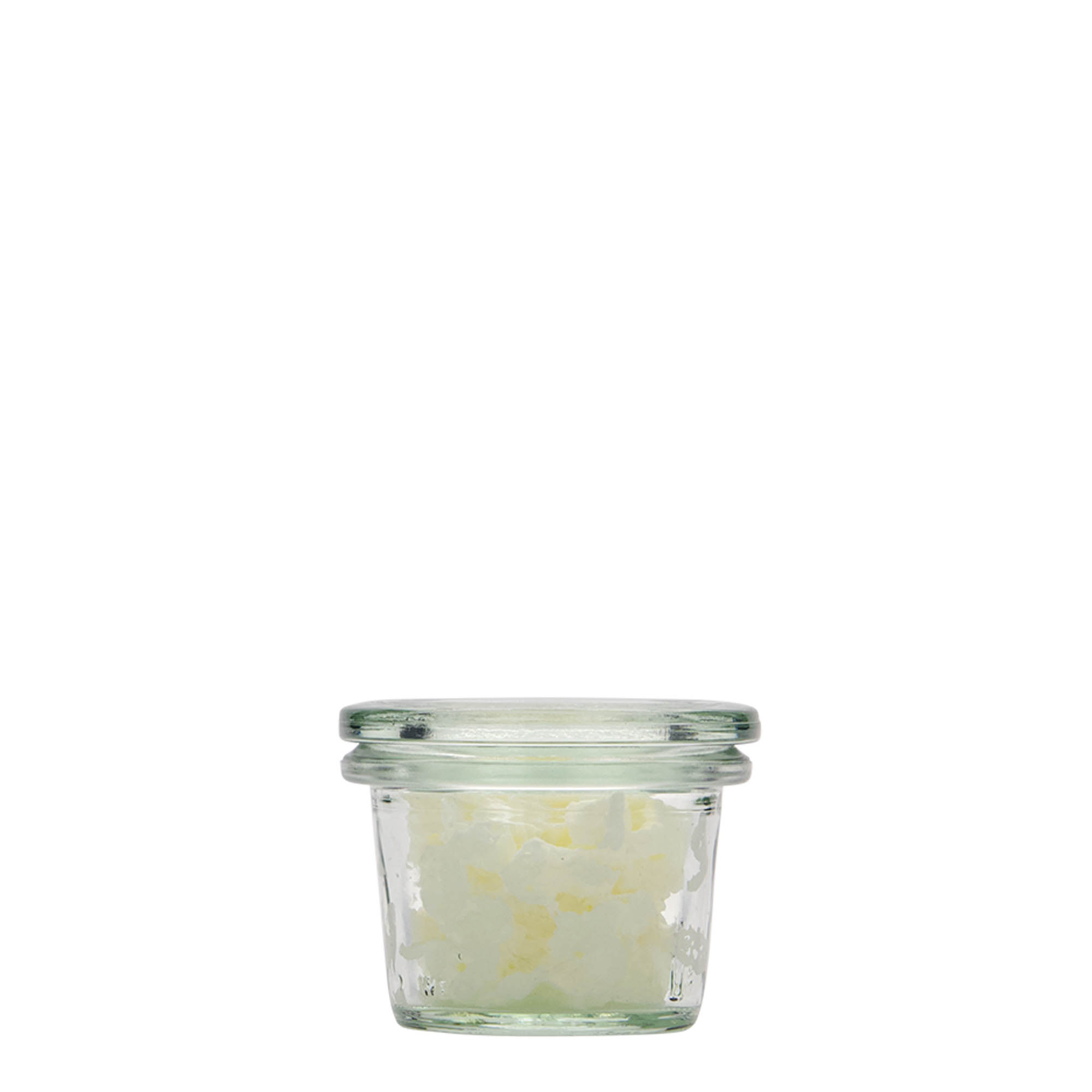 35 ml bocal WECK à fond conique, ouverture : bord rond 35 ml bocal WECK à fond conique, ouverture : bord rond