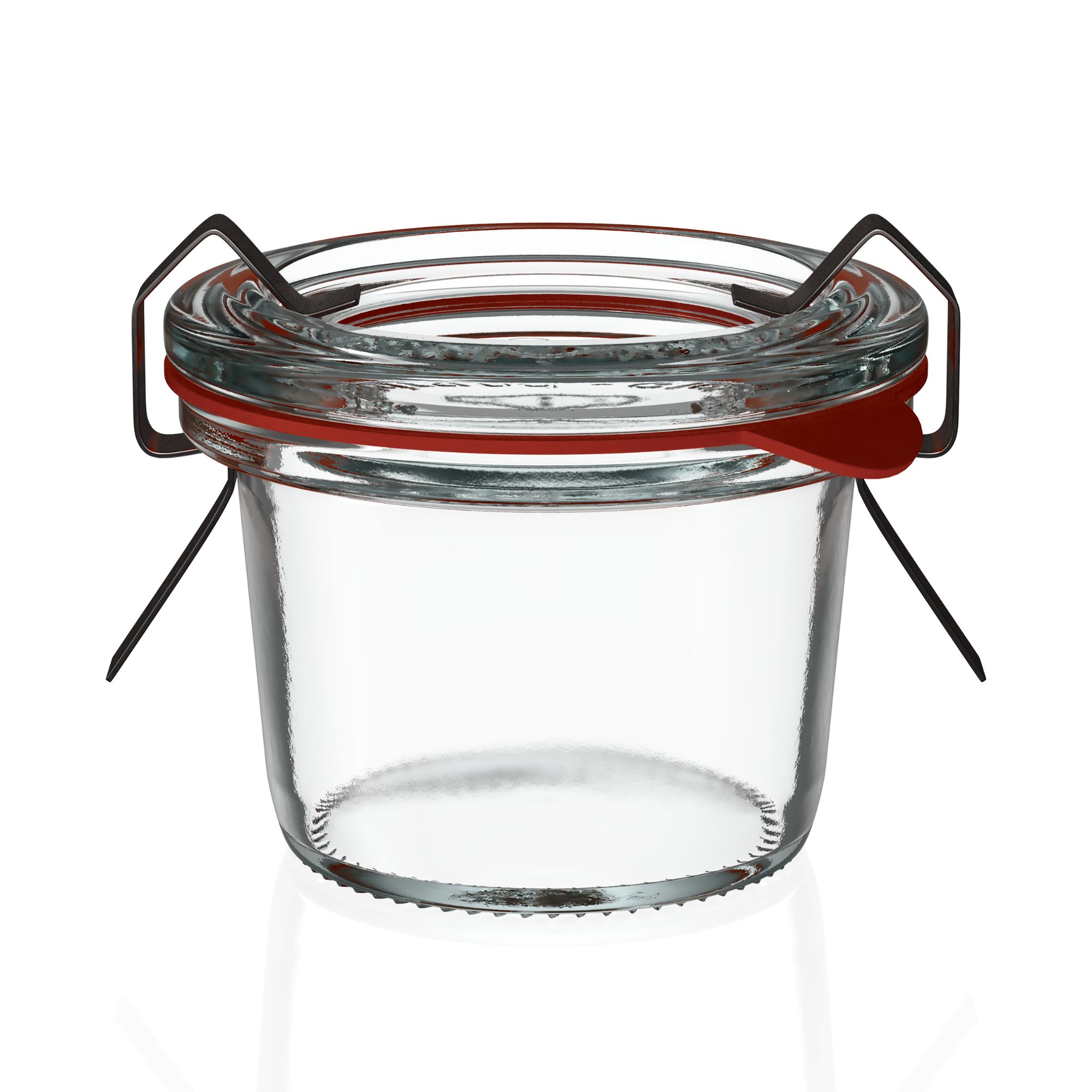 35 ml bocal WECK à fond conique, ouverture : bord rond 35 ml bocal WECK à fond conique, ouverture : bord rond